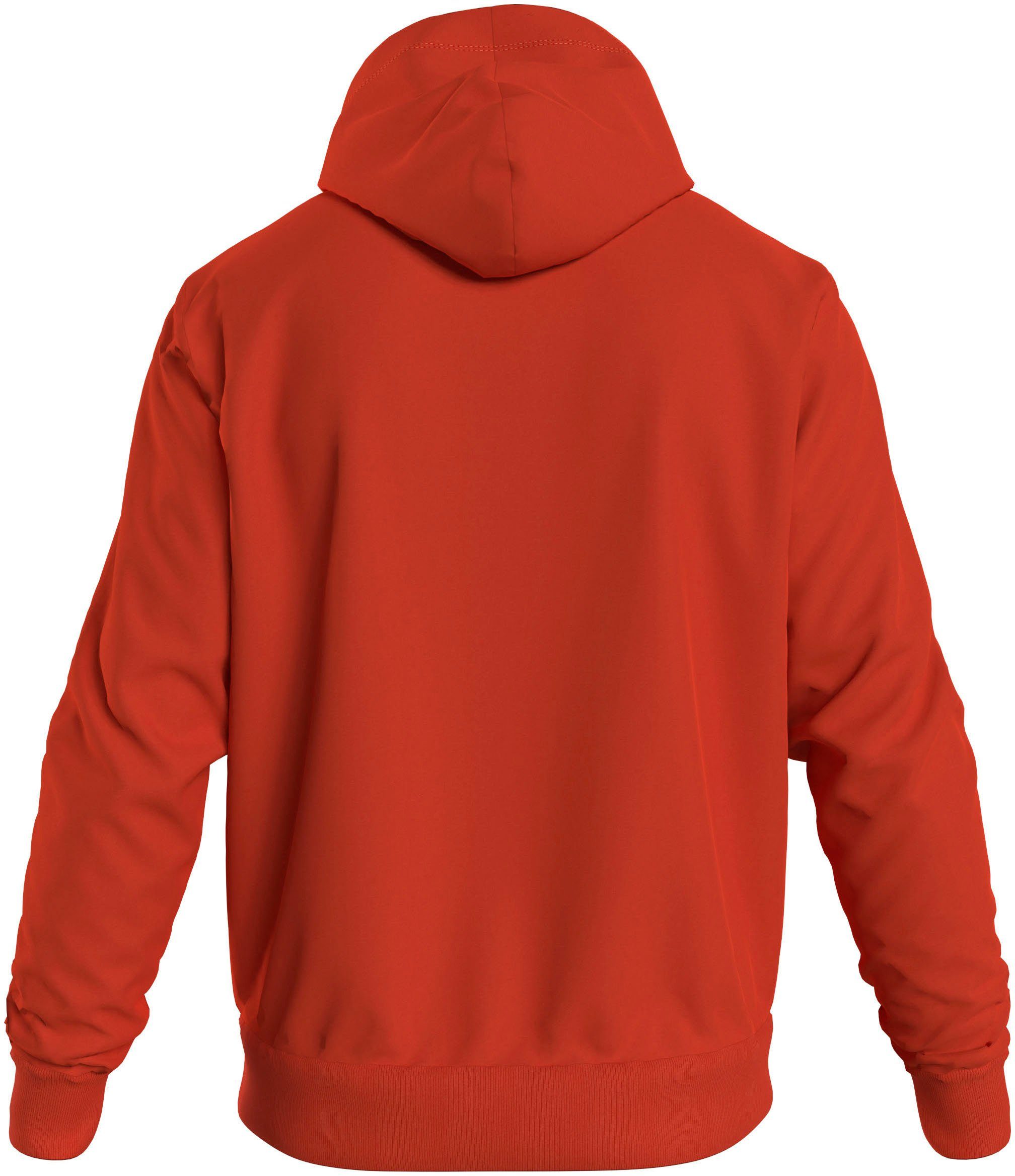 Calvin Klein HOODIE Kapuzensweatshirt Spicy Big&Tall mit LOGO COMFORT BT_HERO Orange Markenlabel