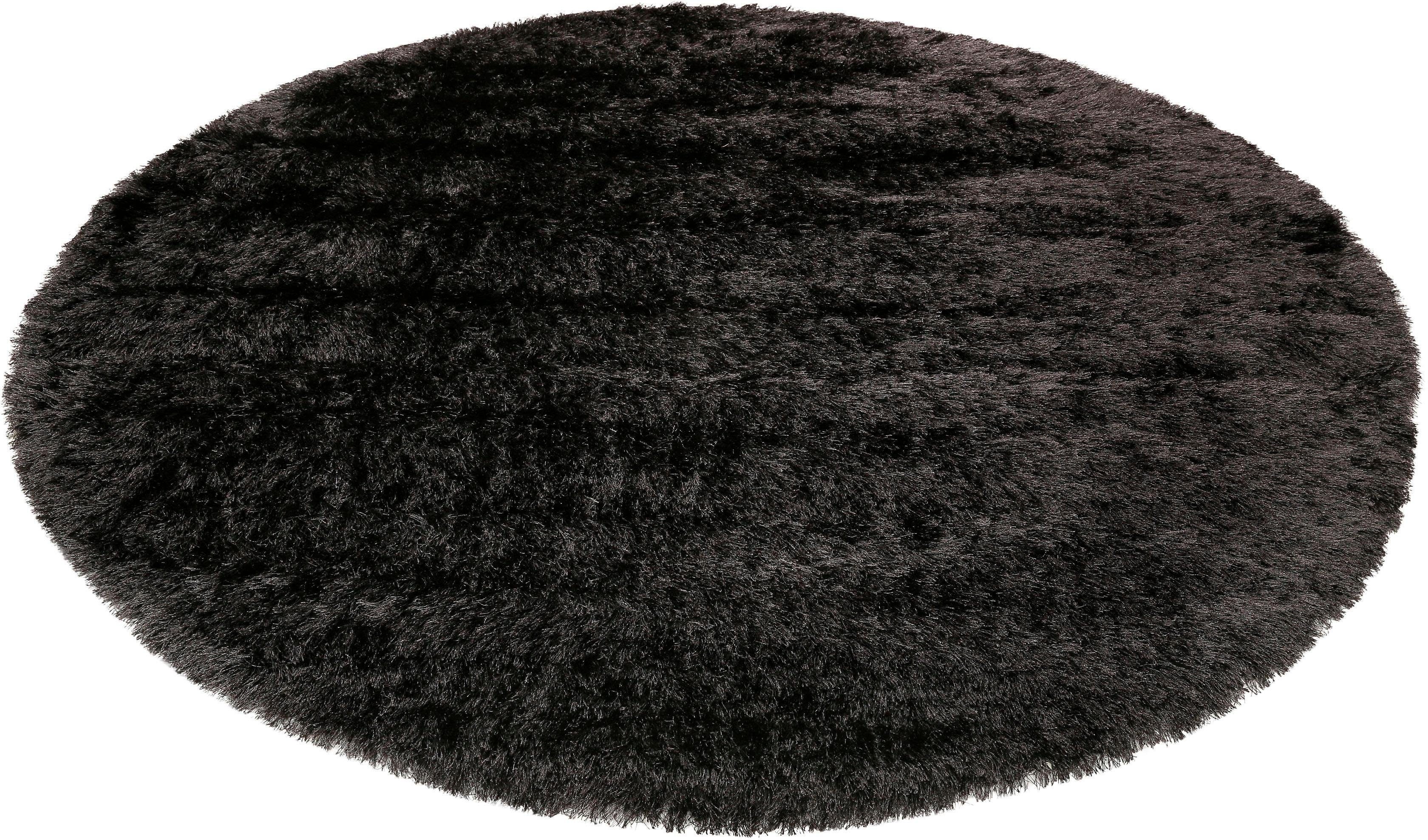 Esprit Hochflor-Teppich City Glam ESP-80412, rund, Höhe: 70 mm, weiche Haptik, Wohnzimmer