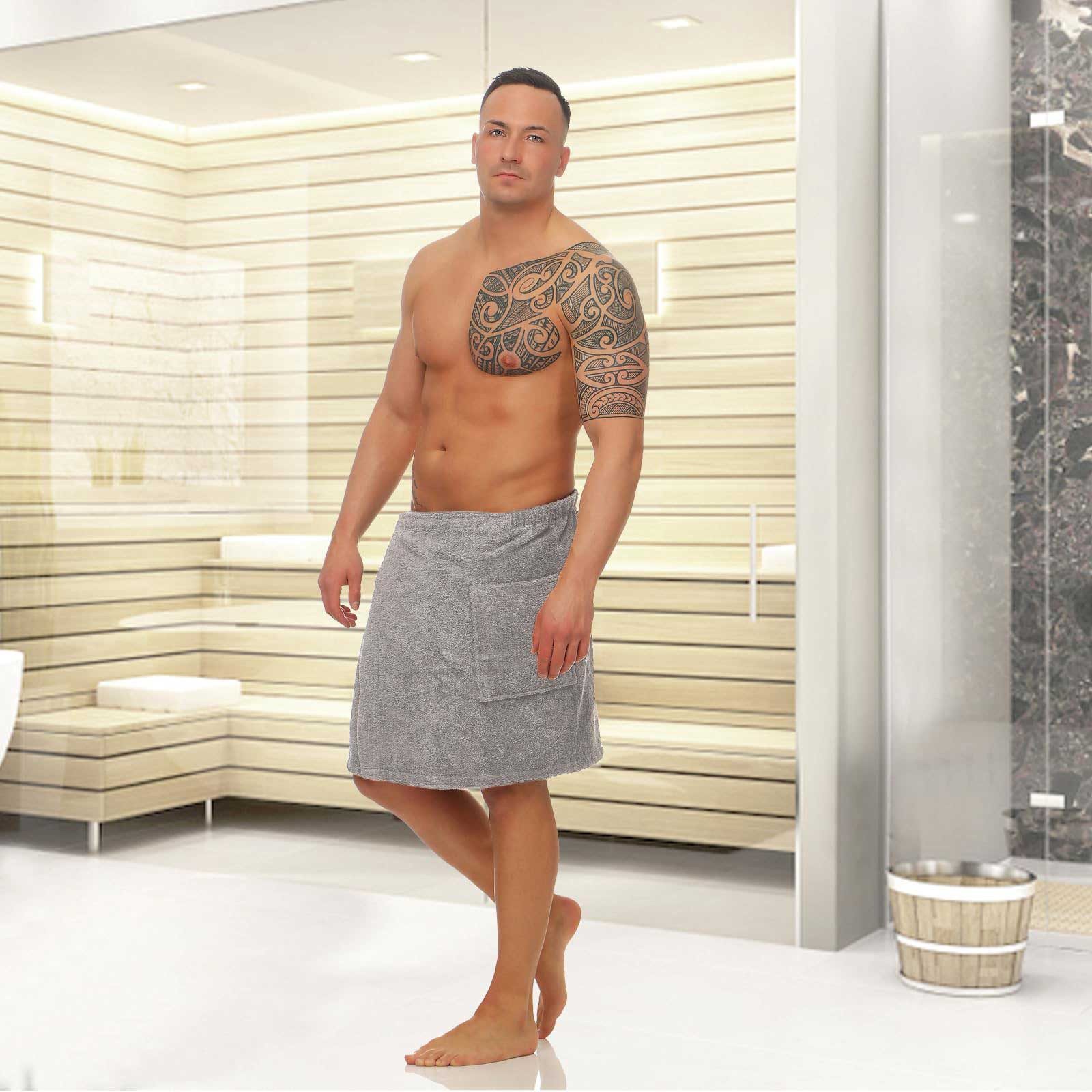 CLASS HOME COLLECTION Saunatuch Herren Frottee günstig online kaufen