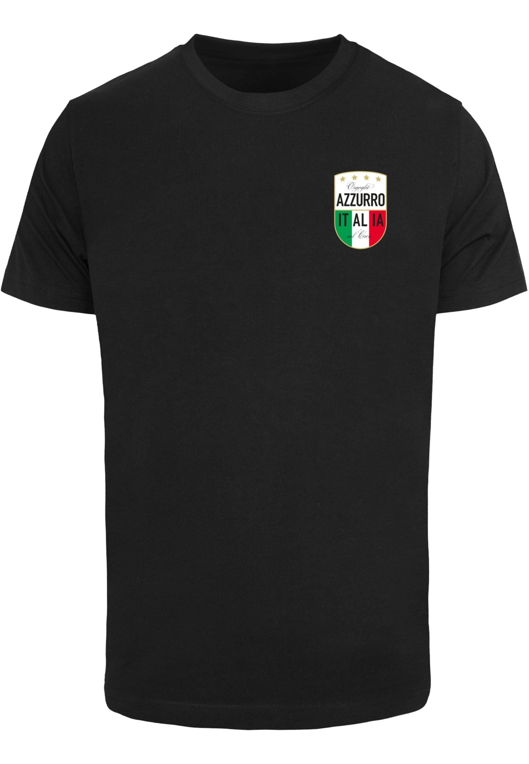 MisterTee T-Shirt MisterTee Azurro Italia Crest günstig online kaufen