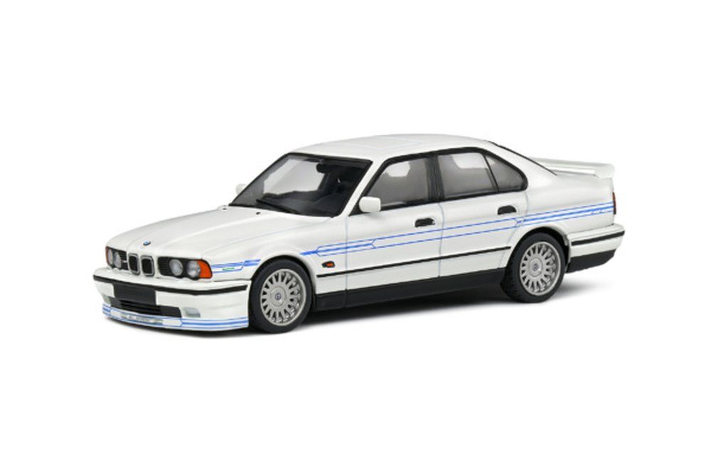 Modellauto BMW Alpina B10 E34 1994 weiß