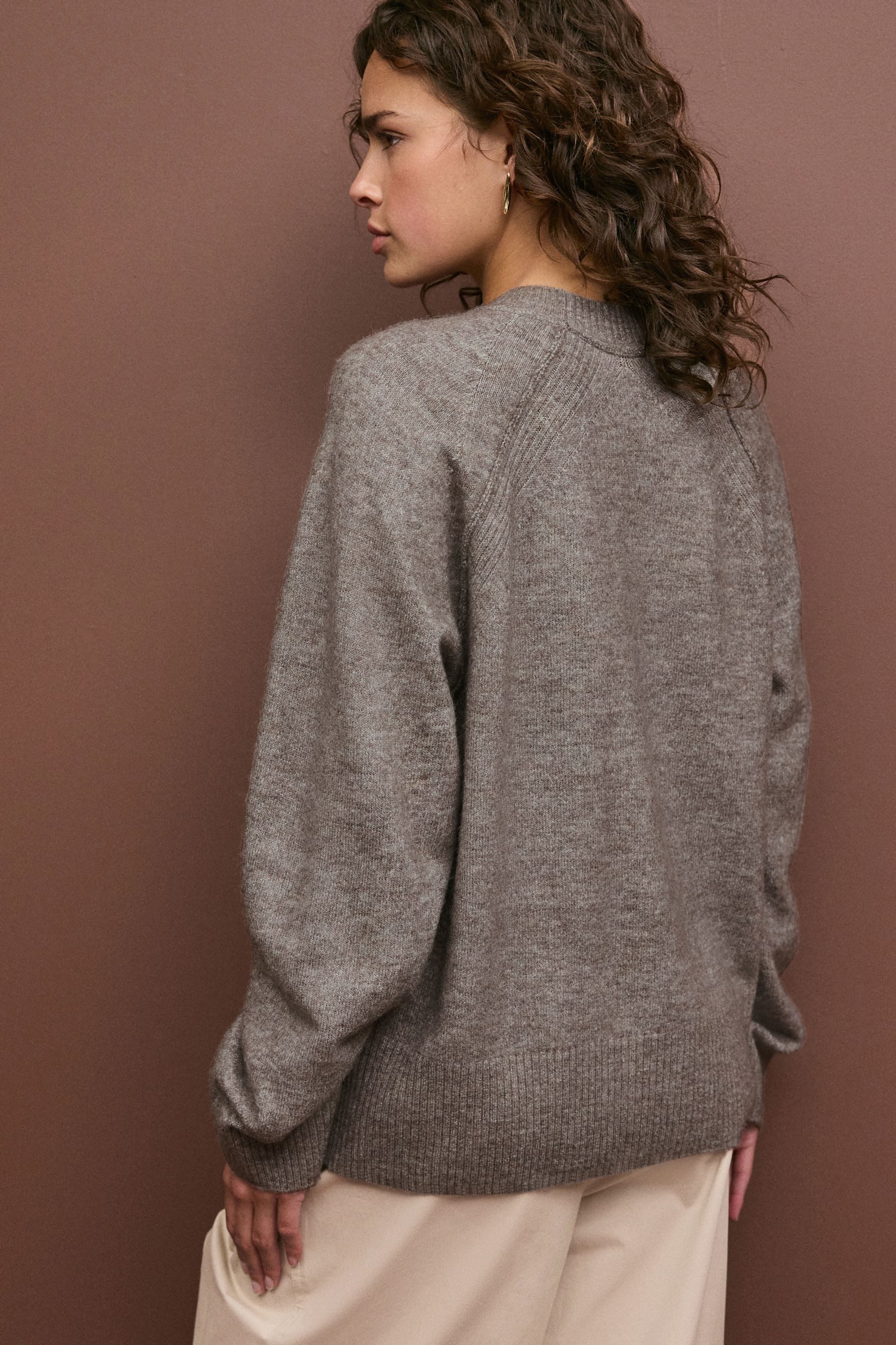 Next Rundhalspullover Pullover mit Saumdetail und günstig online kaufen