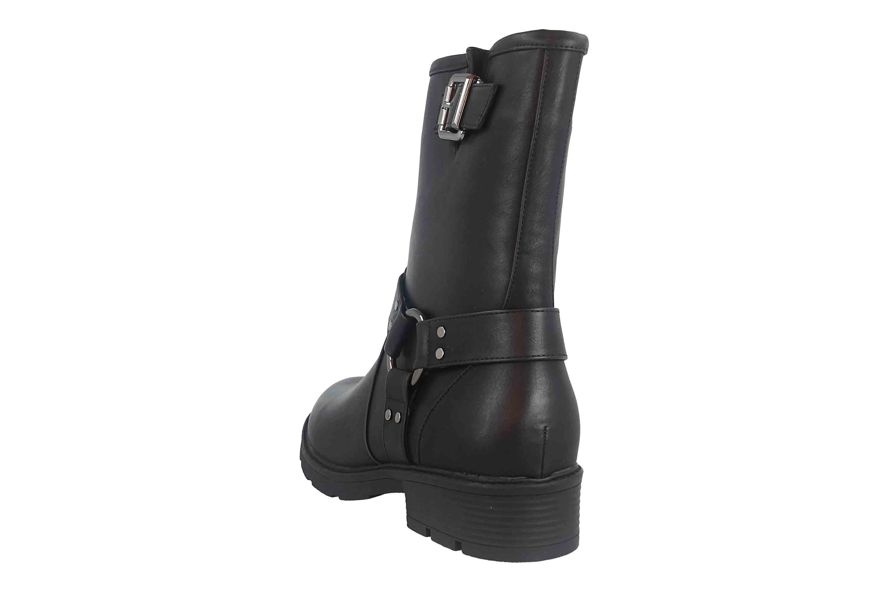 Fitters Footwear 2AA0381302 Black PU Stiefel günstig online kaufen