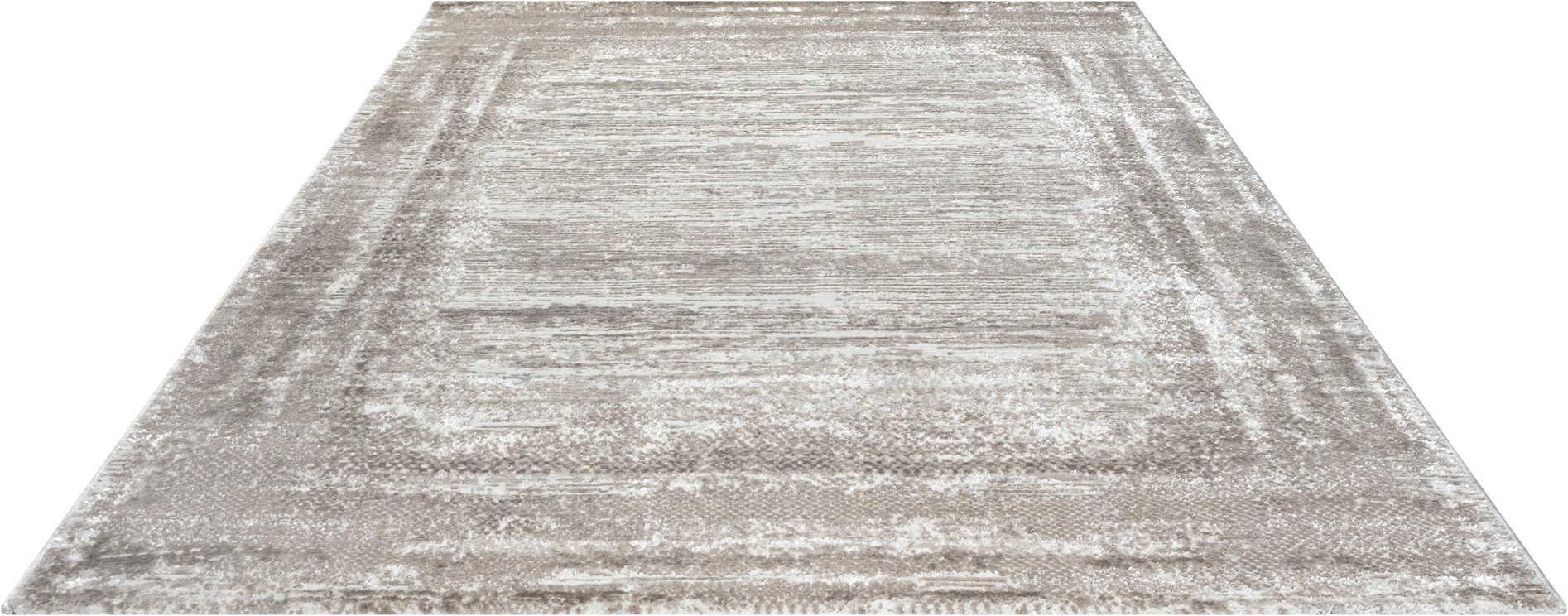 Sanat Teppich Harmony 3215, auch als Läufer, rechteckig, Höhe: 12 mm, Wohnzimmer, Kurzflor, modern, Bordüre, Schlafzimmer