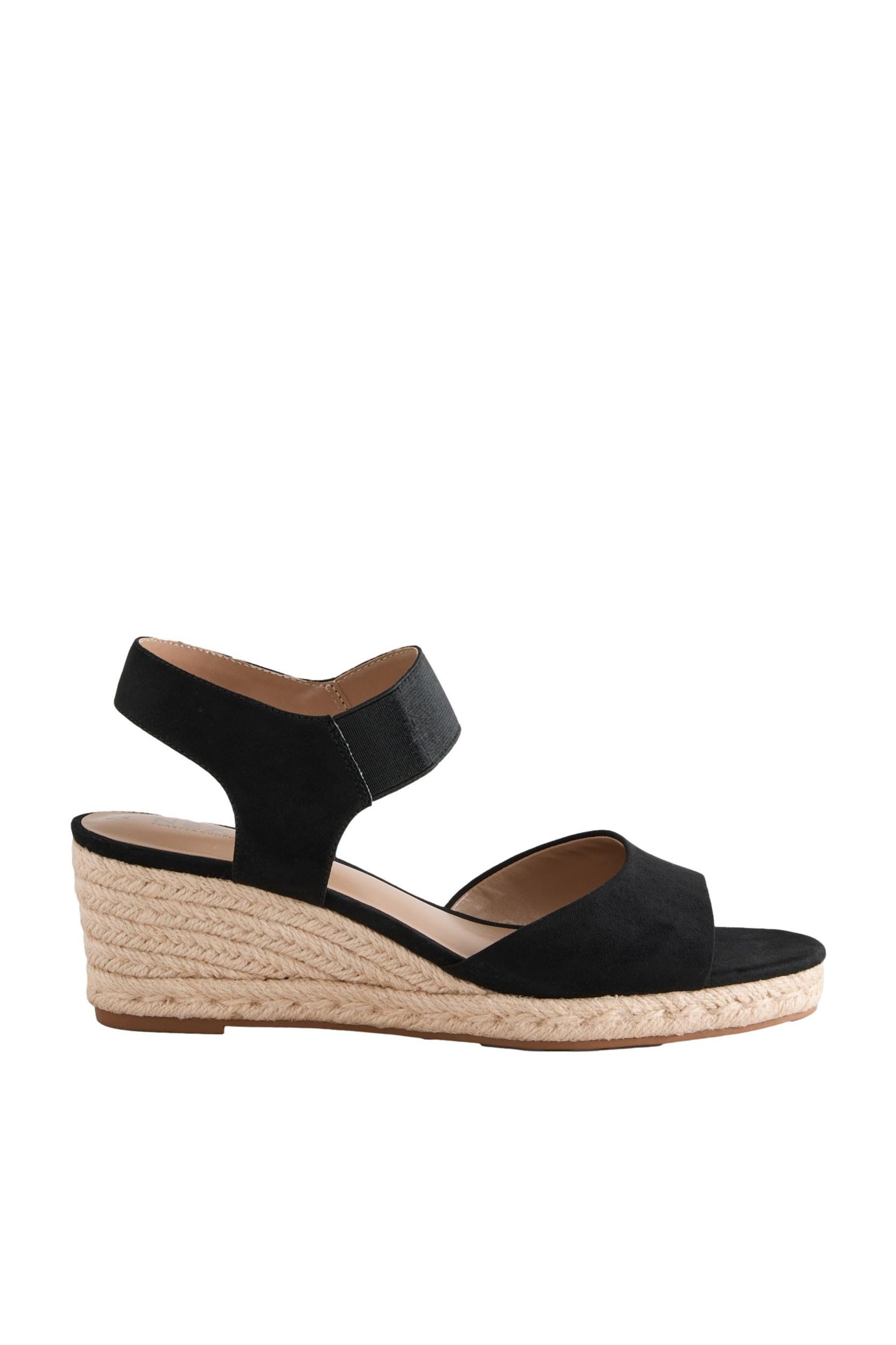 Next Forever Comfort® Sandalen mit elastischem Riemen Keilpumps (1-tlg) günstig online kaufen