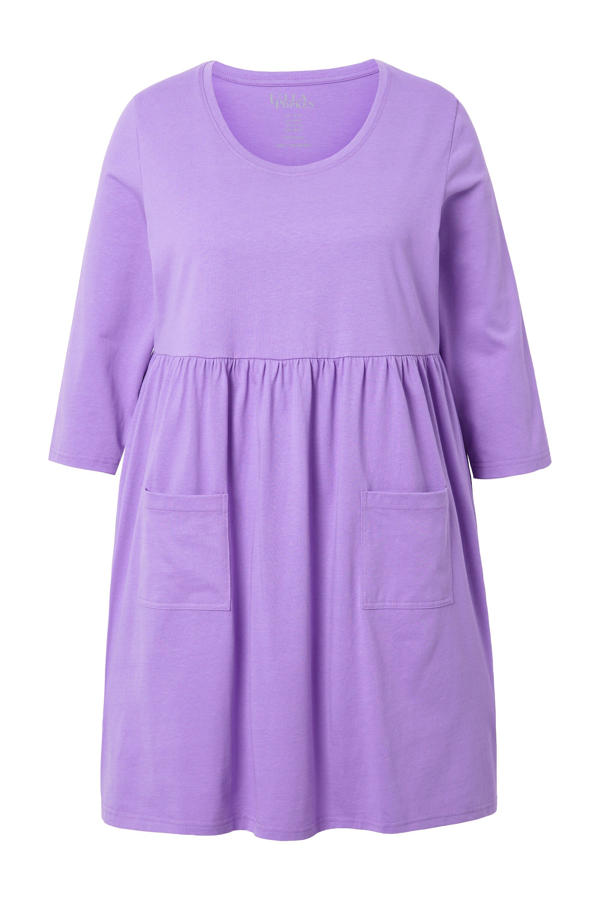Ulla Popken Longshirt Longshirt A-Linie Rundhals günstig online kaufen