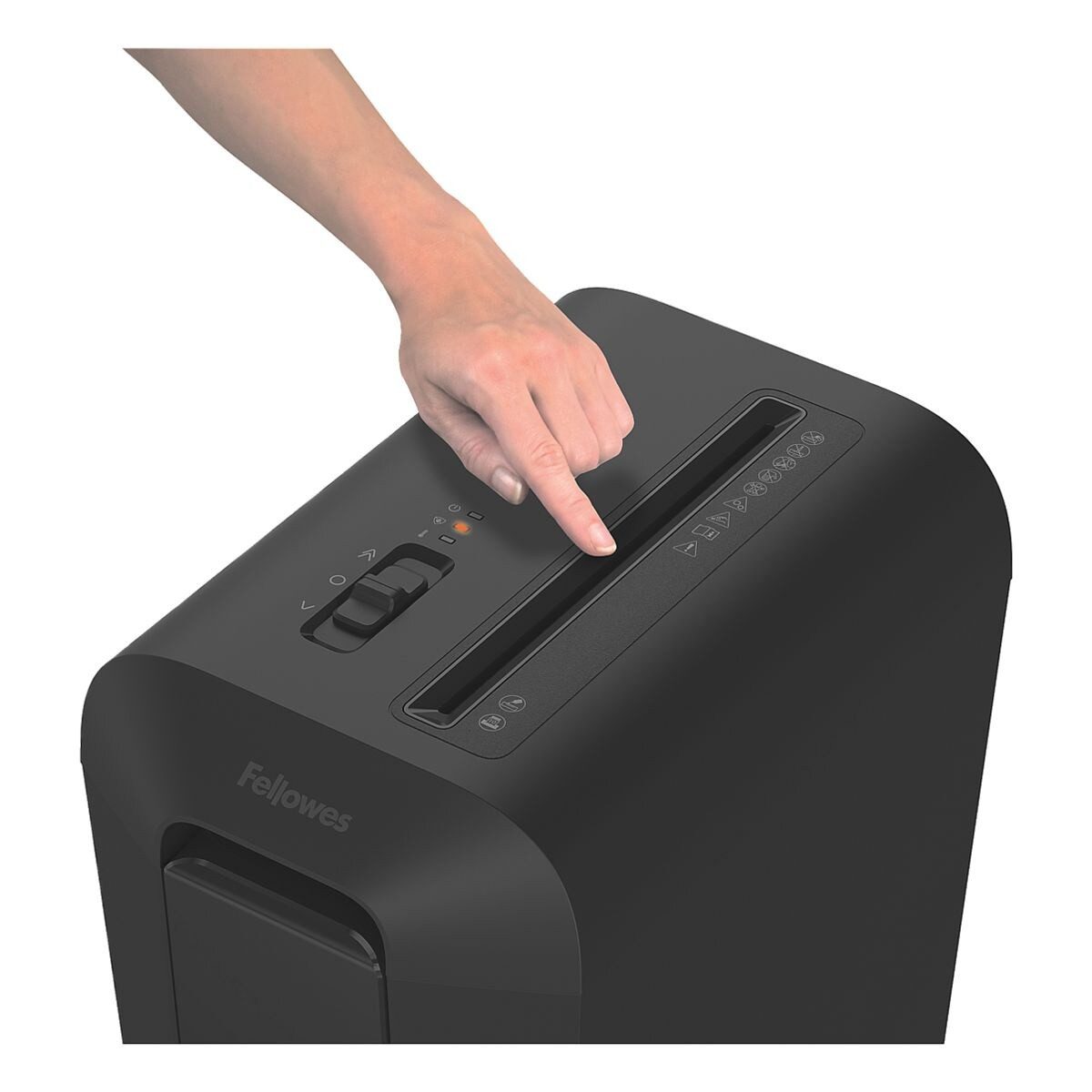 FELLOWES Aktenvernichter Powershred LX65, Partikelschnitt 4x 40 mm, bis 10 Blatt, 22 Liter