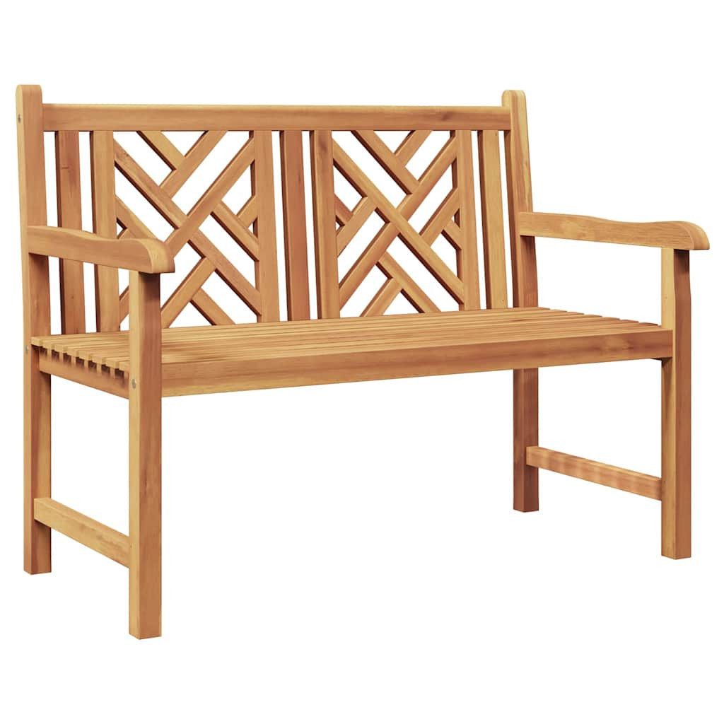 vidaXL Gartenbank Gartenbank Braun 114 x 60 x 90 cm Massivholz (1-St)