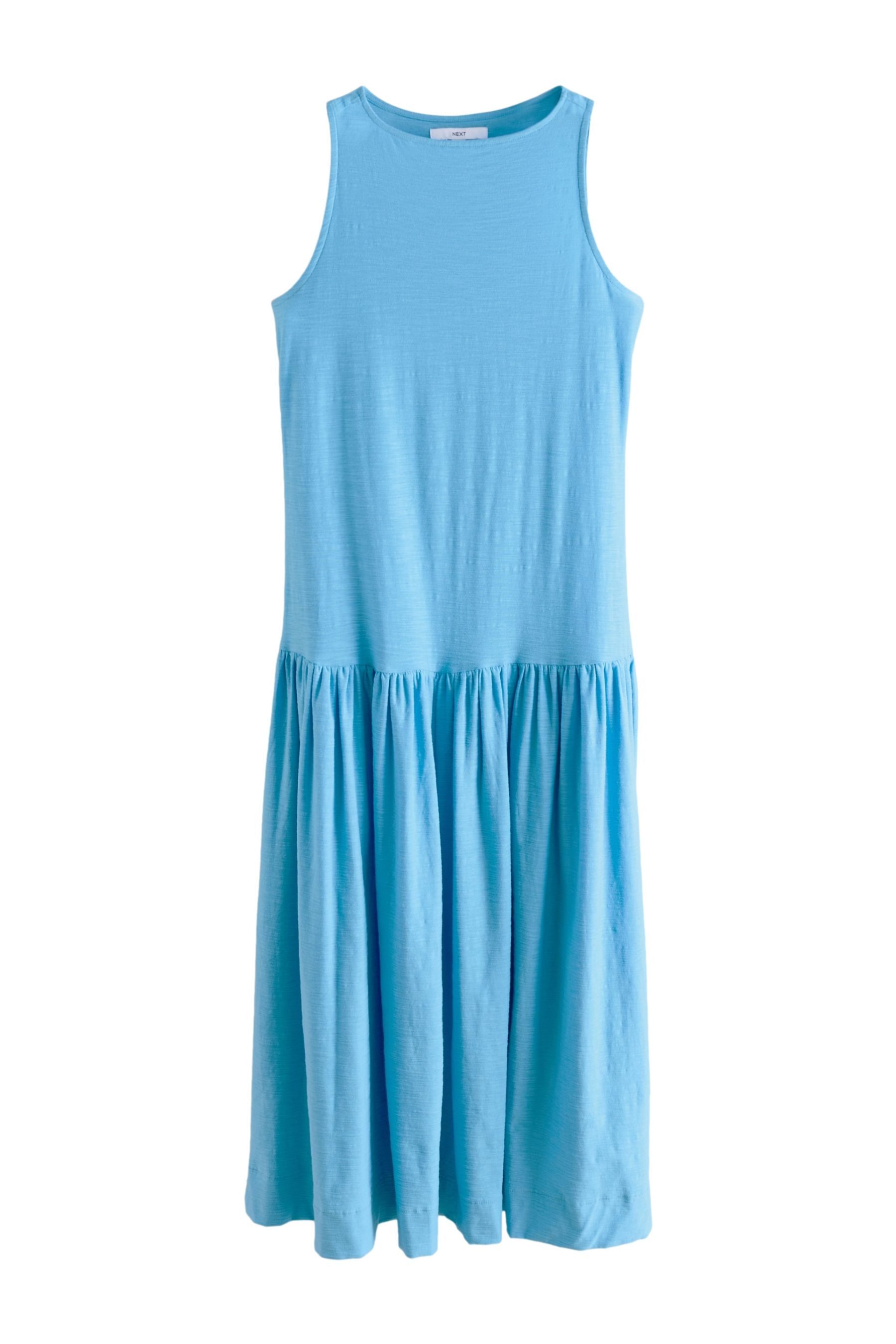 Next Midikleid Ärmelloses Midikleid 100 % Baumwolle günstig online kaufen