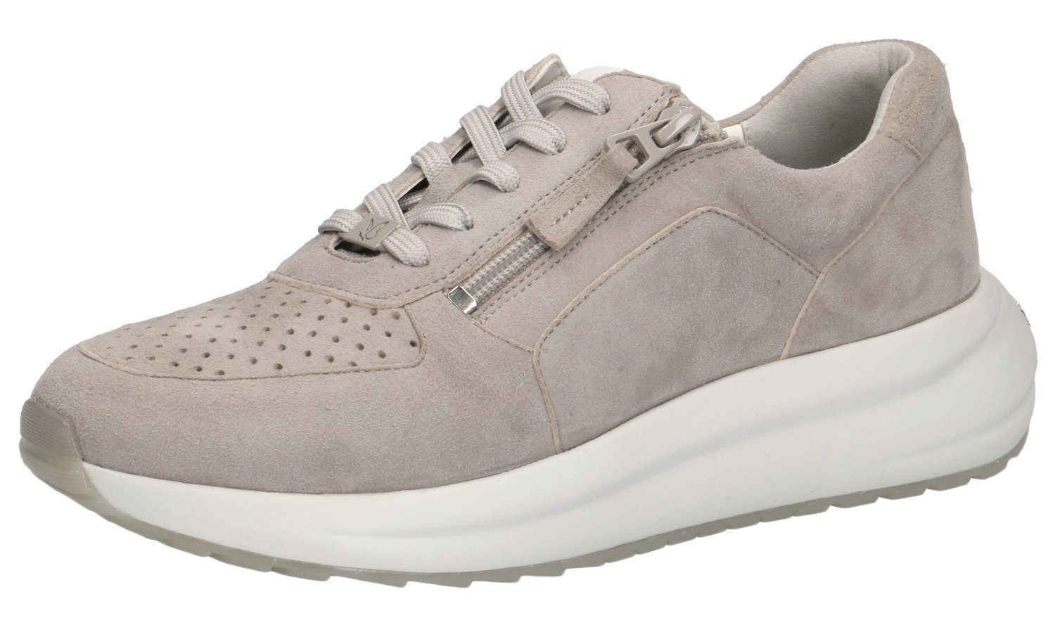 238 Suede 9-23714-28 Caprice Grey Sneaker