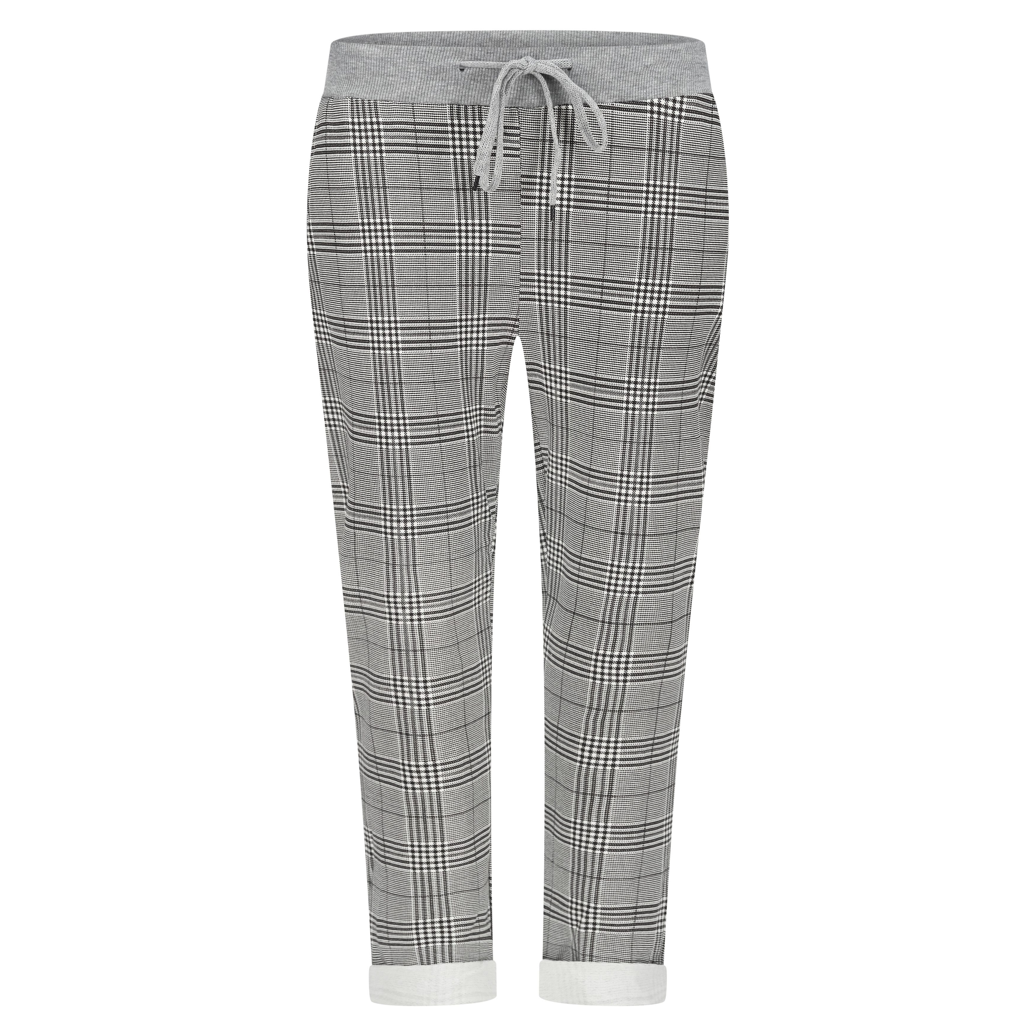 Mississhop Chinohose Damen Hose Blumen Jogginghose günstig online kaufen