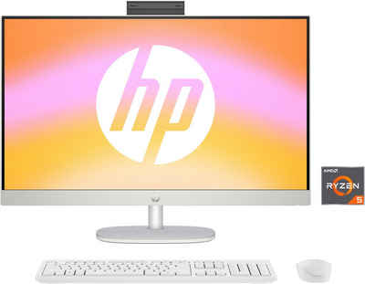 HP 27-cr0208ng All-in-One PC (27 Zoll, AMD Ryzen 5 7520U, Radeon™ 610M, 16 GB RAM, 512 GB SSD, Luftkühlung)