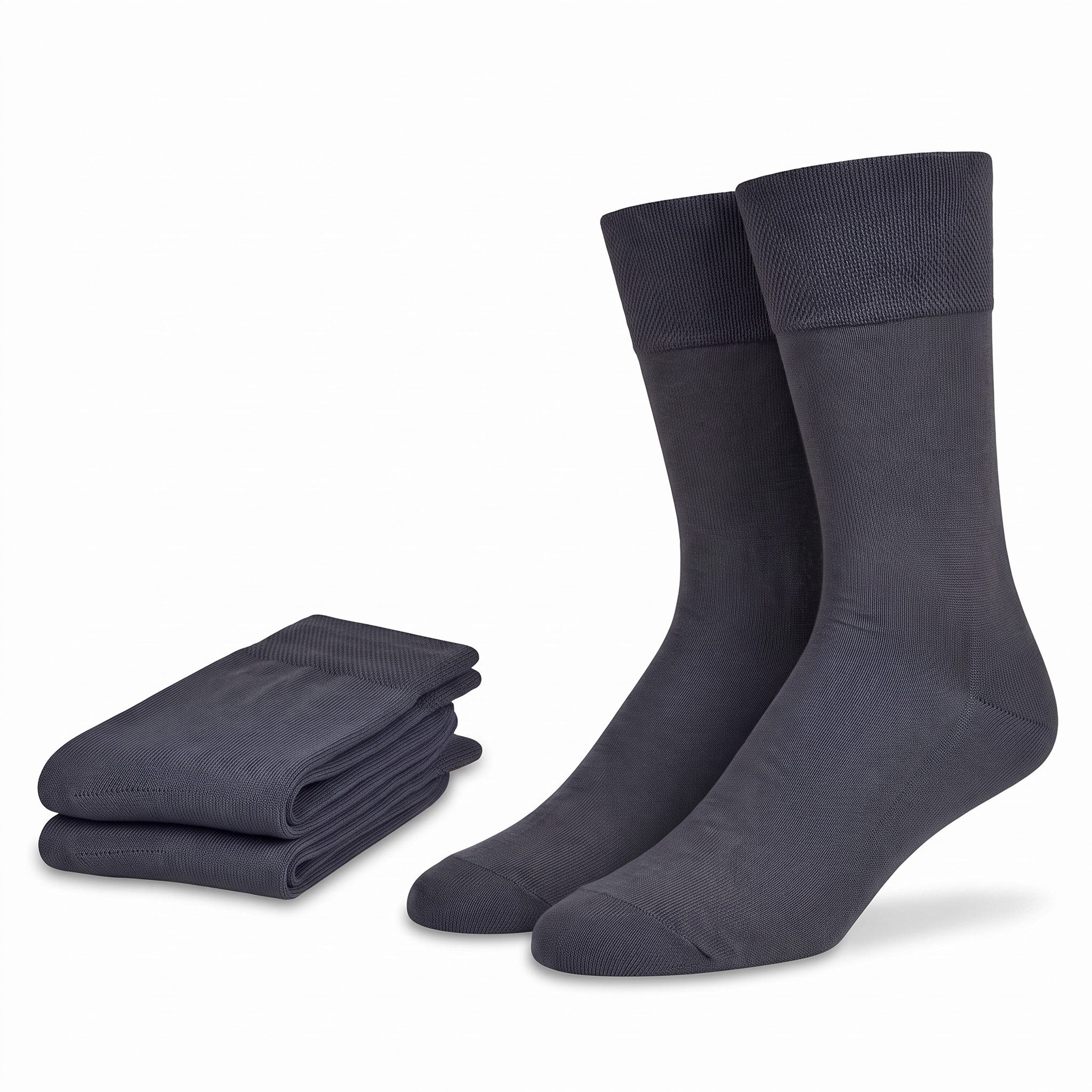 Black Snake Businesssocken Merinosocken mit 60 % Wolle und Baumwolle innen für Damen und Herren (Socken-Set, 4-Paar, Anthrazit 39/42) Geruchshemmend mit Komfortbund ohne Gummidruck und flacher Kettelnaht