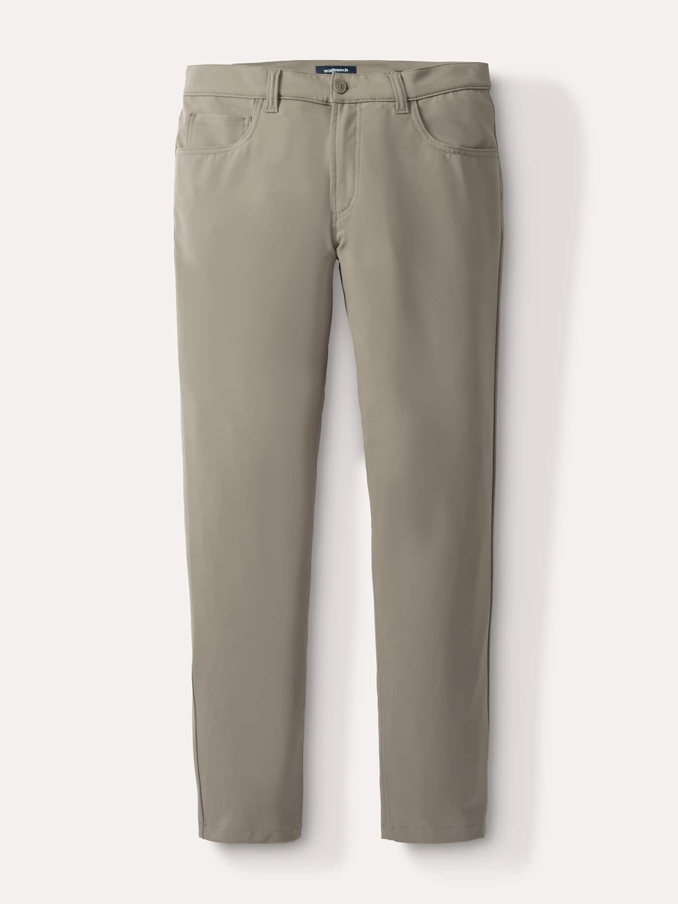 Walbusch 5-Pocket-Hose Herren Modern Fit Five Pocket Hose 360° Stretch knitterfrei Wasserabweisend, schnelltrocknend, pflegeleicht, Flex-Bund