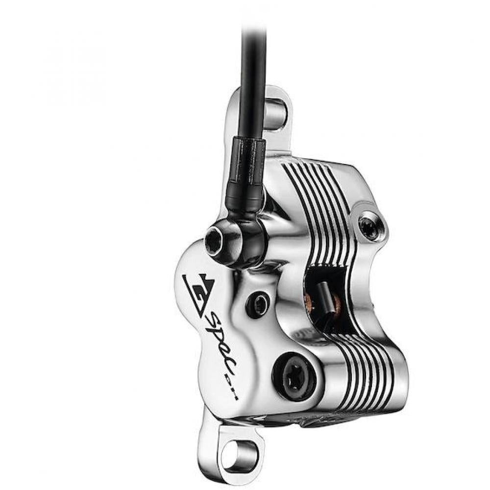 TRP Scheibenbremse TRP Bremssattel Quadiem G-Spec DH HD-M840-2 2-Kolben Silber - kraftvol