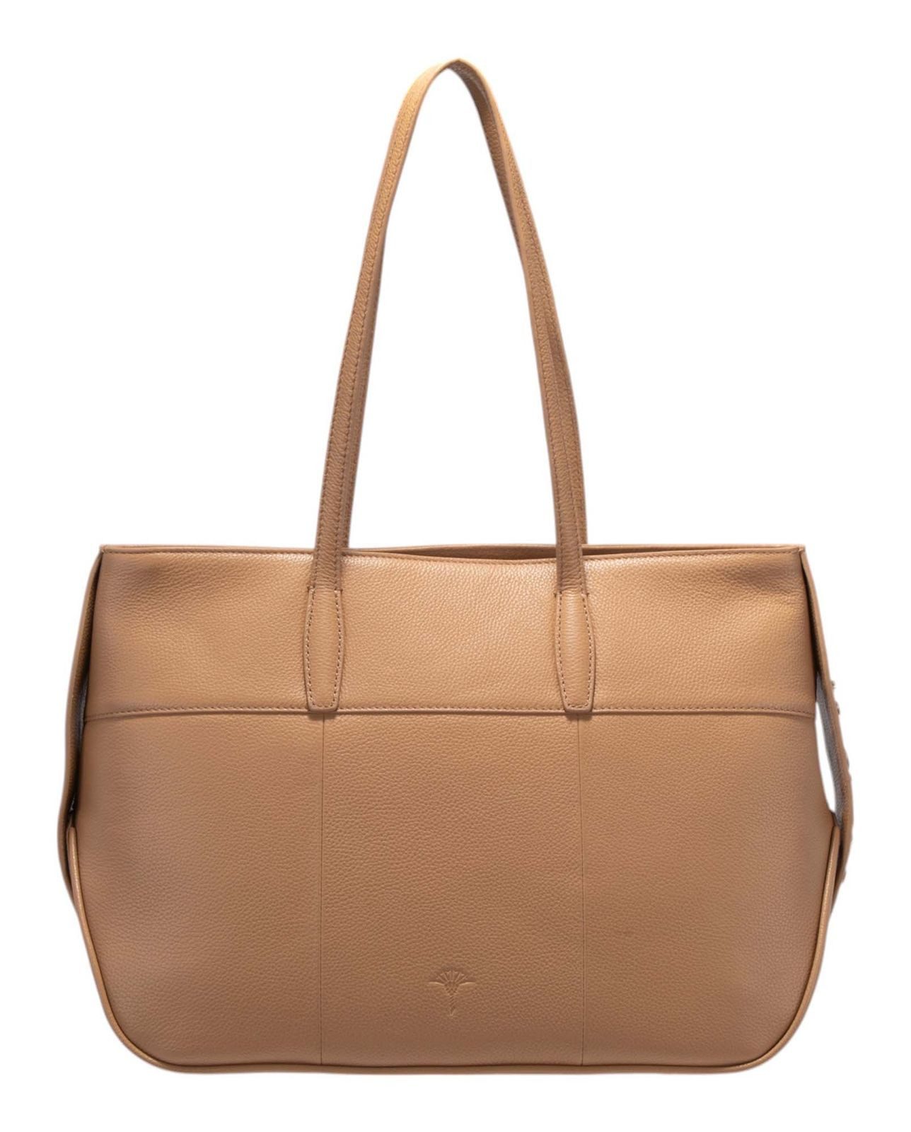 JOOP! Schultertasche Zita Shopper, aus echtem Rindsleder