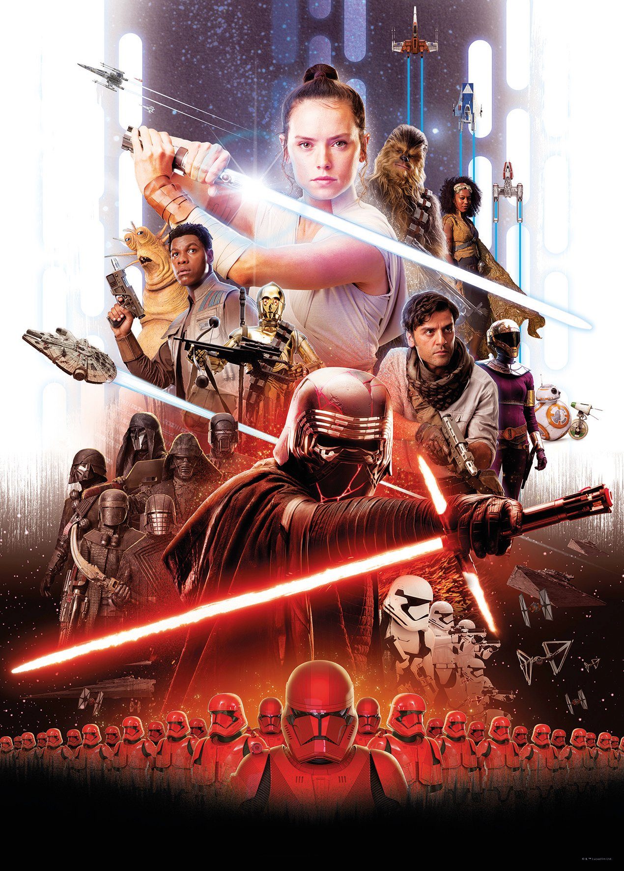 Bild Star Wars Movie Poster Rey