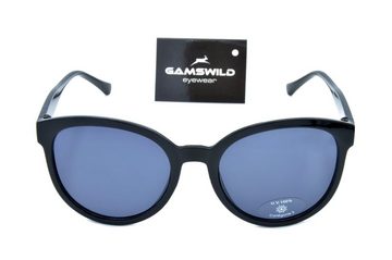 Gamswild Sonnenbrille UV400 GAMSSTYLE Modebrille "Pianolackoptik" Damen Modell WM7026 in schwarz