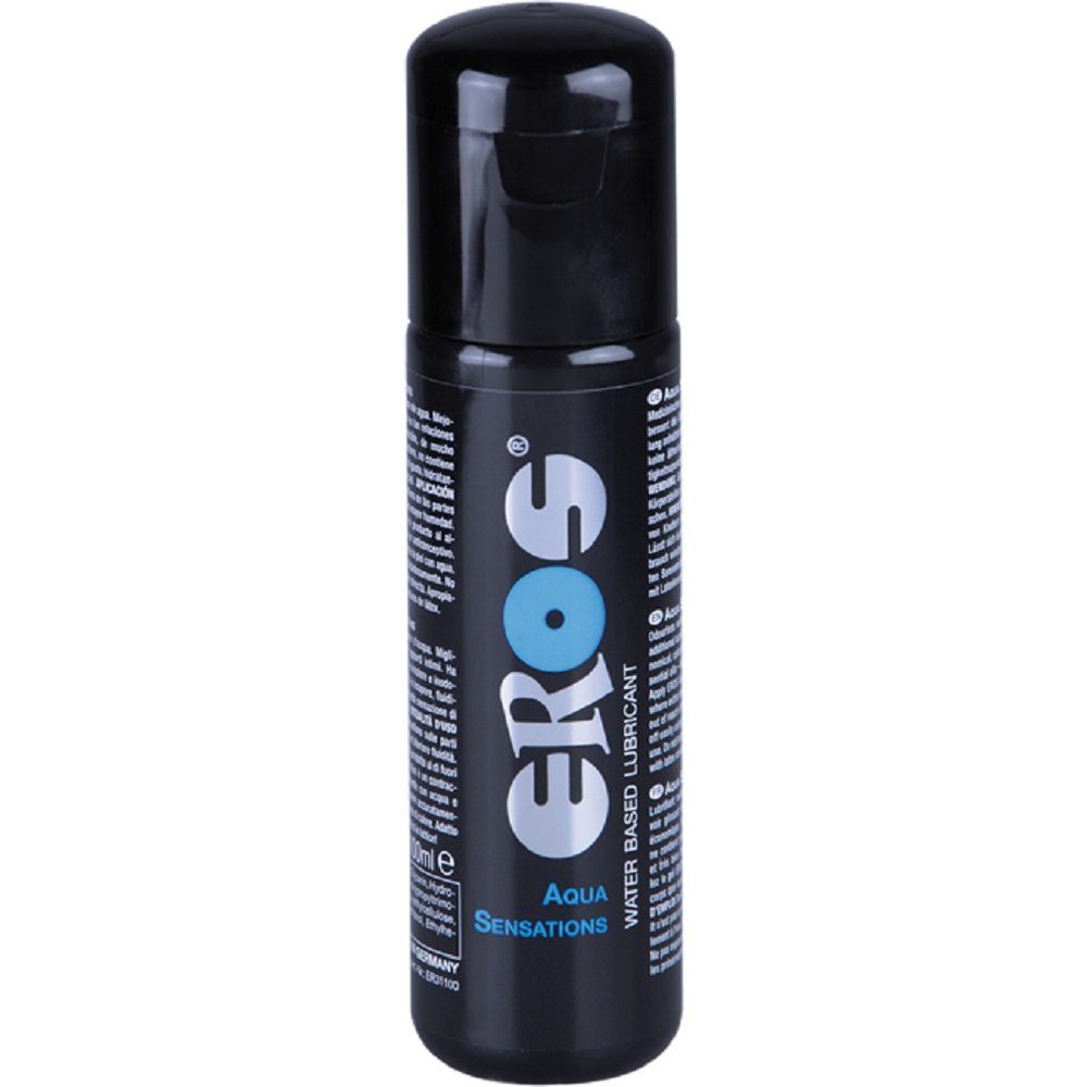 Eros Gleitgel Aqua Sensations, für wertvolle Feuchtigkeit, Flasche mit 100ml, 1-tlg., Gleitgel für feucht-fröhlichen Liebes-Spaß