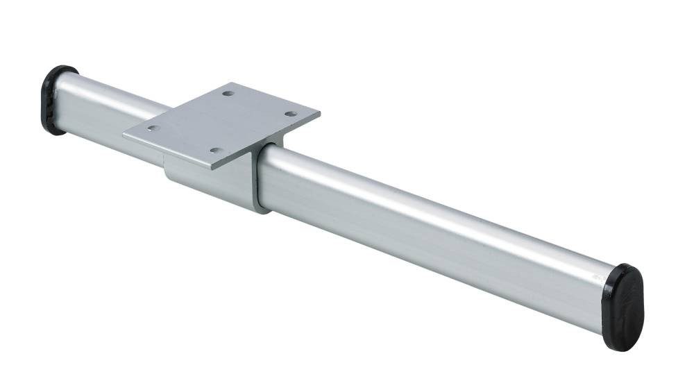 Hettich Möbelbeschlag Hettich Kleiderstange 225 mm Aluminium/Kunststoff