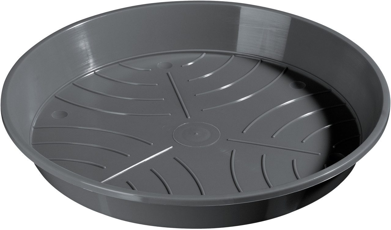 Geli Blumentopfuntersetzer Geli Untersetzer Standard Ø 24 cm anthrazit