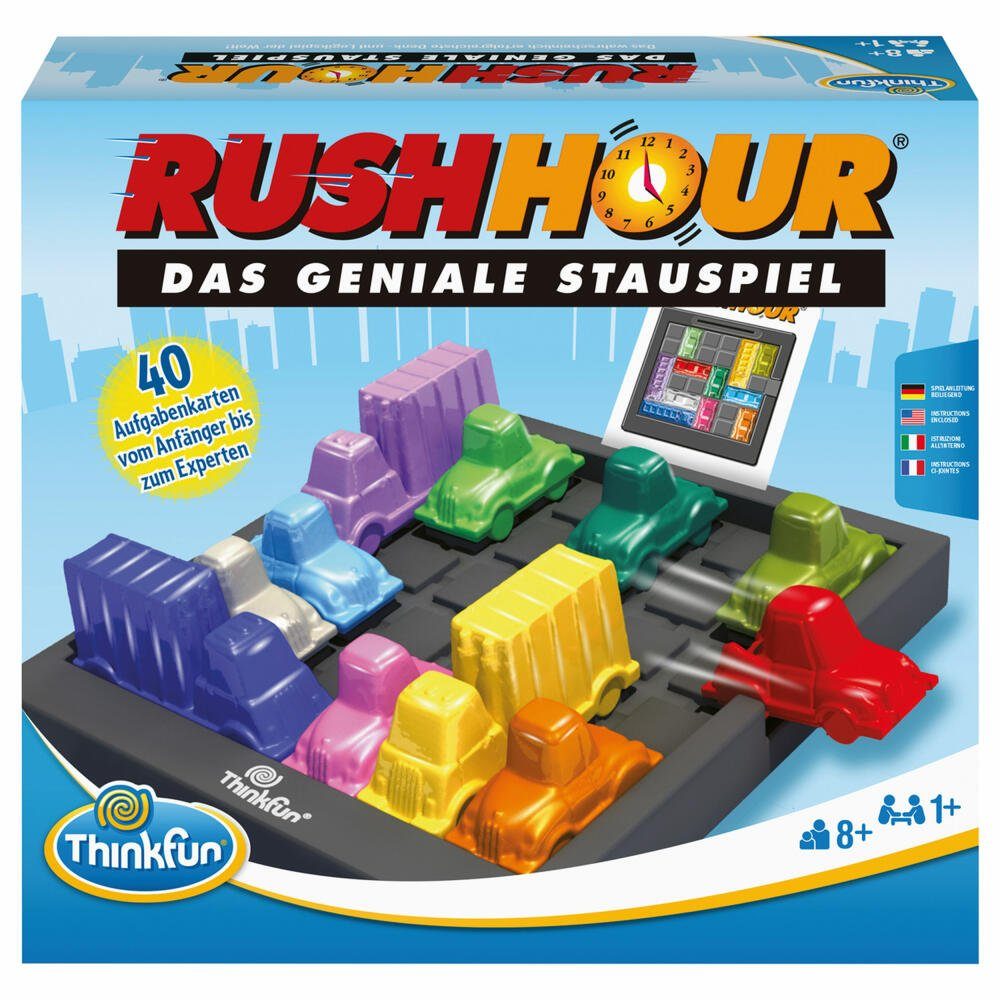 Ravensburger Spiel ThinkFun Rush Hour Das Geniale Stauspiel ravensburger-spiel-thinkfun-rush-hour-das-geniale-stauspiel