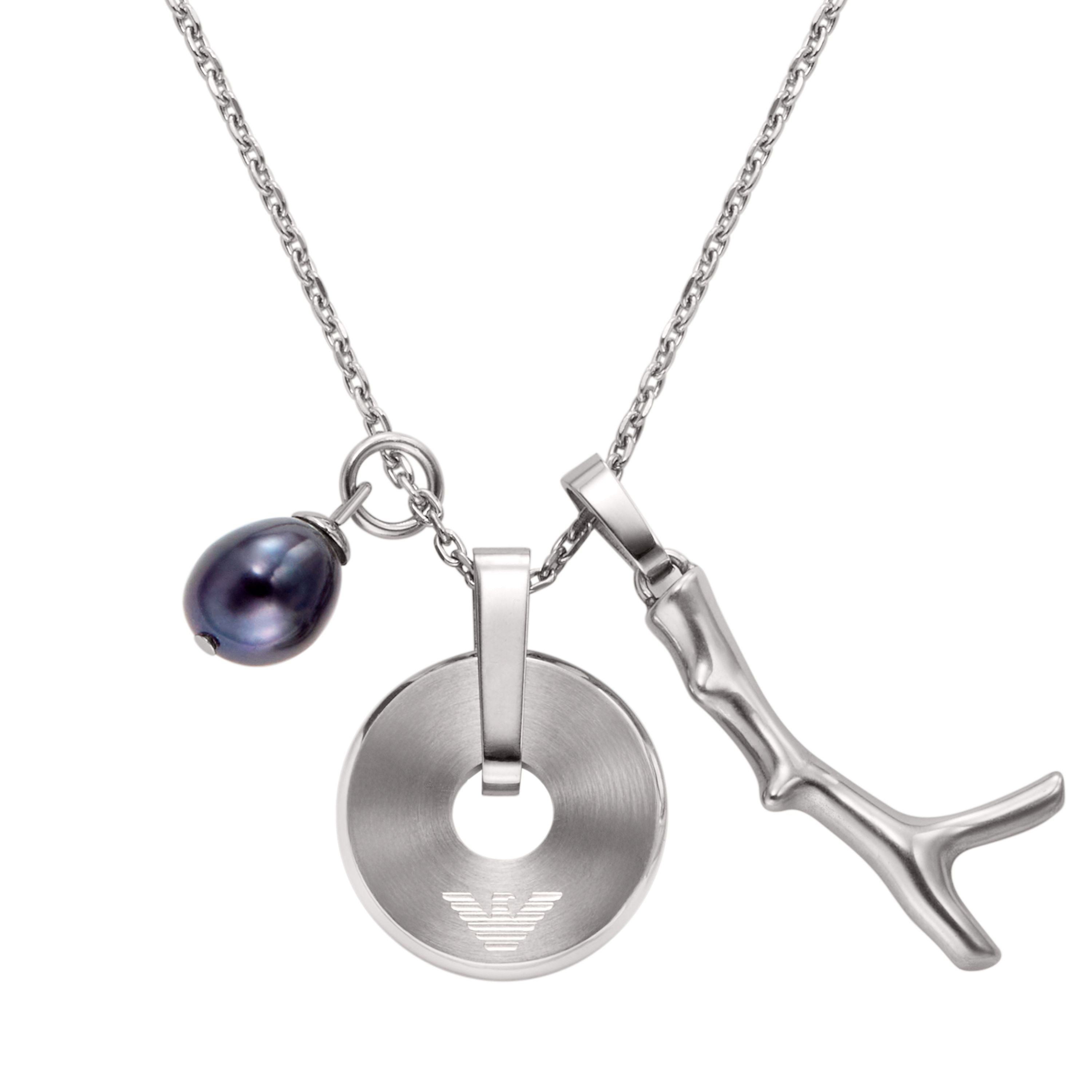 Kette mit Anhänger Schmuck Geschenk Edelstahl