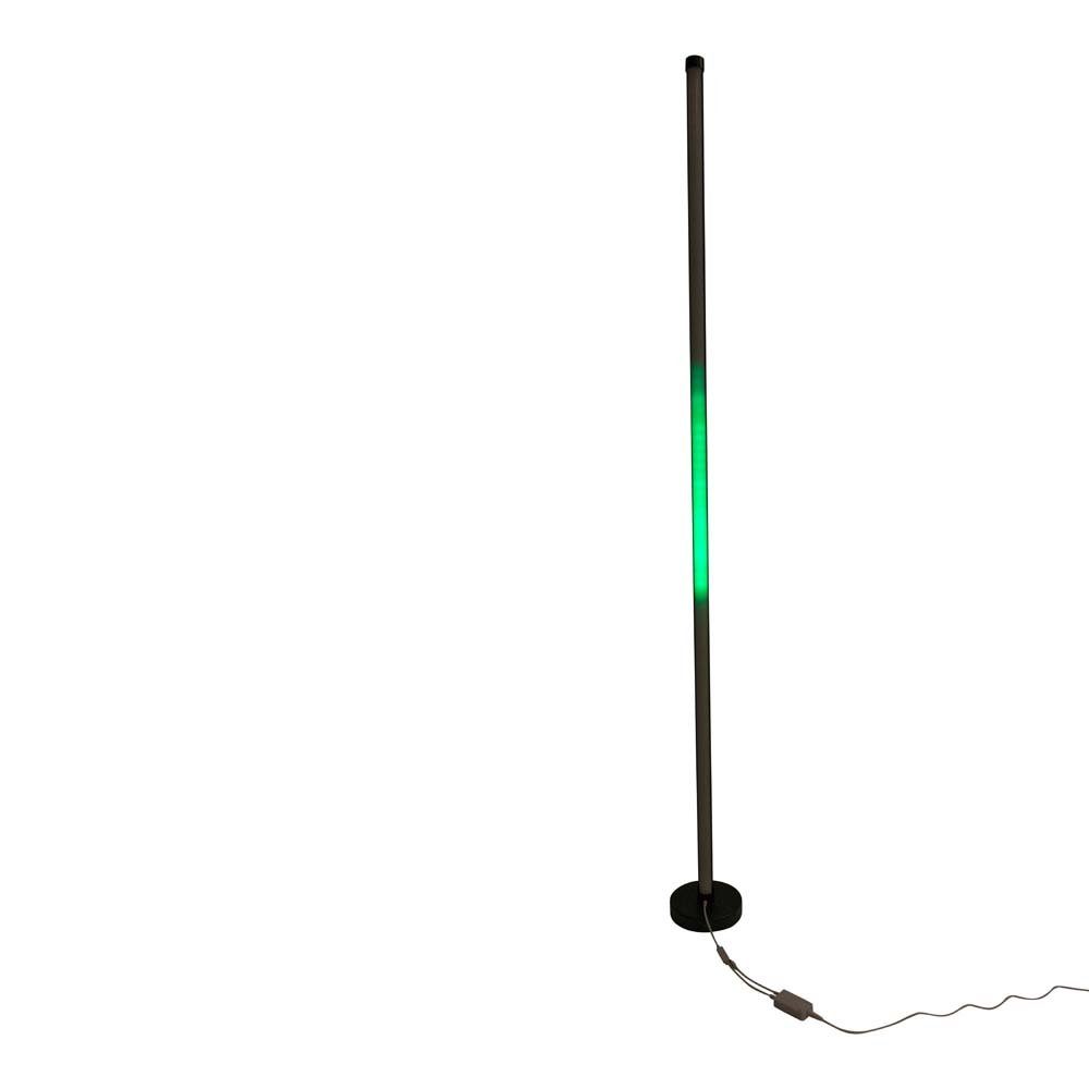 RGB H Stehlampe, LED Bodenleuchte Standleuchte Stehleuchte dimmbar Fernbedienung LED näve