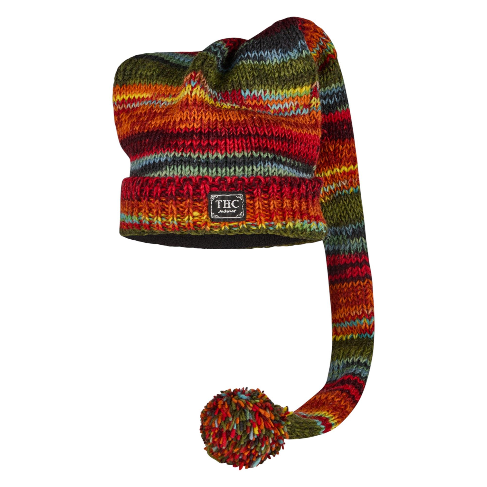THC Natural Line Strickmütze THC Schafwoll Zipfelmütze 616 bunt (1 Stück, 1 günstig online kaufen