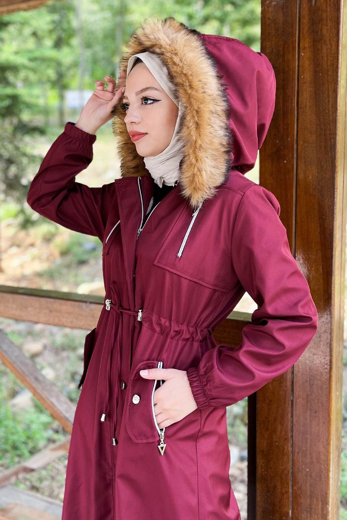 MODAMİHRAM Windbreaker Kapuzen-Zip-Jacke günstig online kaufen