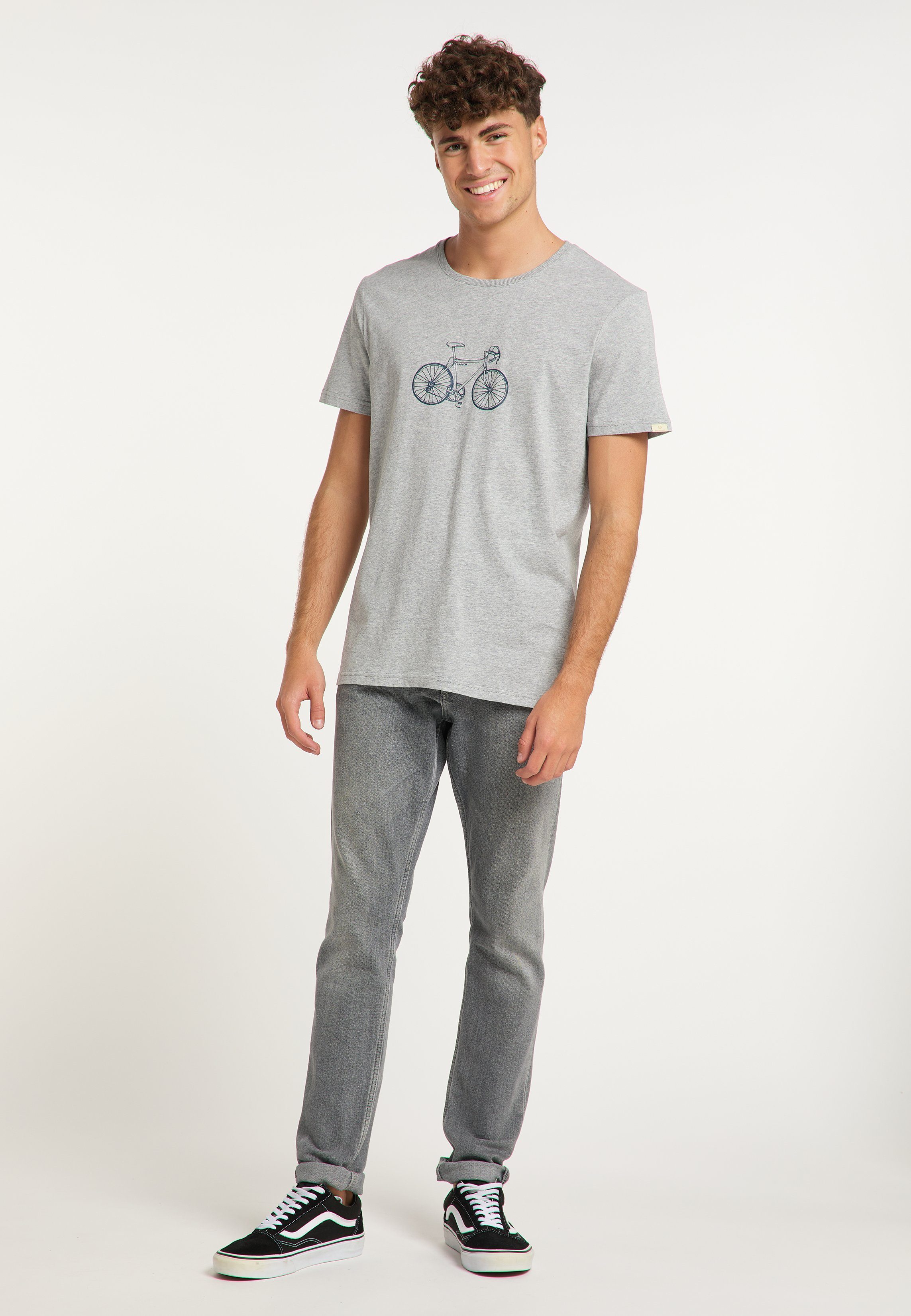 Ragwear T-Shirt SIRIL ORGANIC Nachhaltige & Vegane Mode GREY
