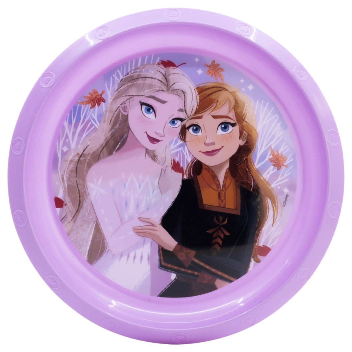 Disney Frozen Teller Kinderteller – Bruchsicherer Essteller für Kinder mit Motivdesign, (1 St)