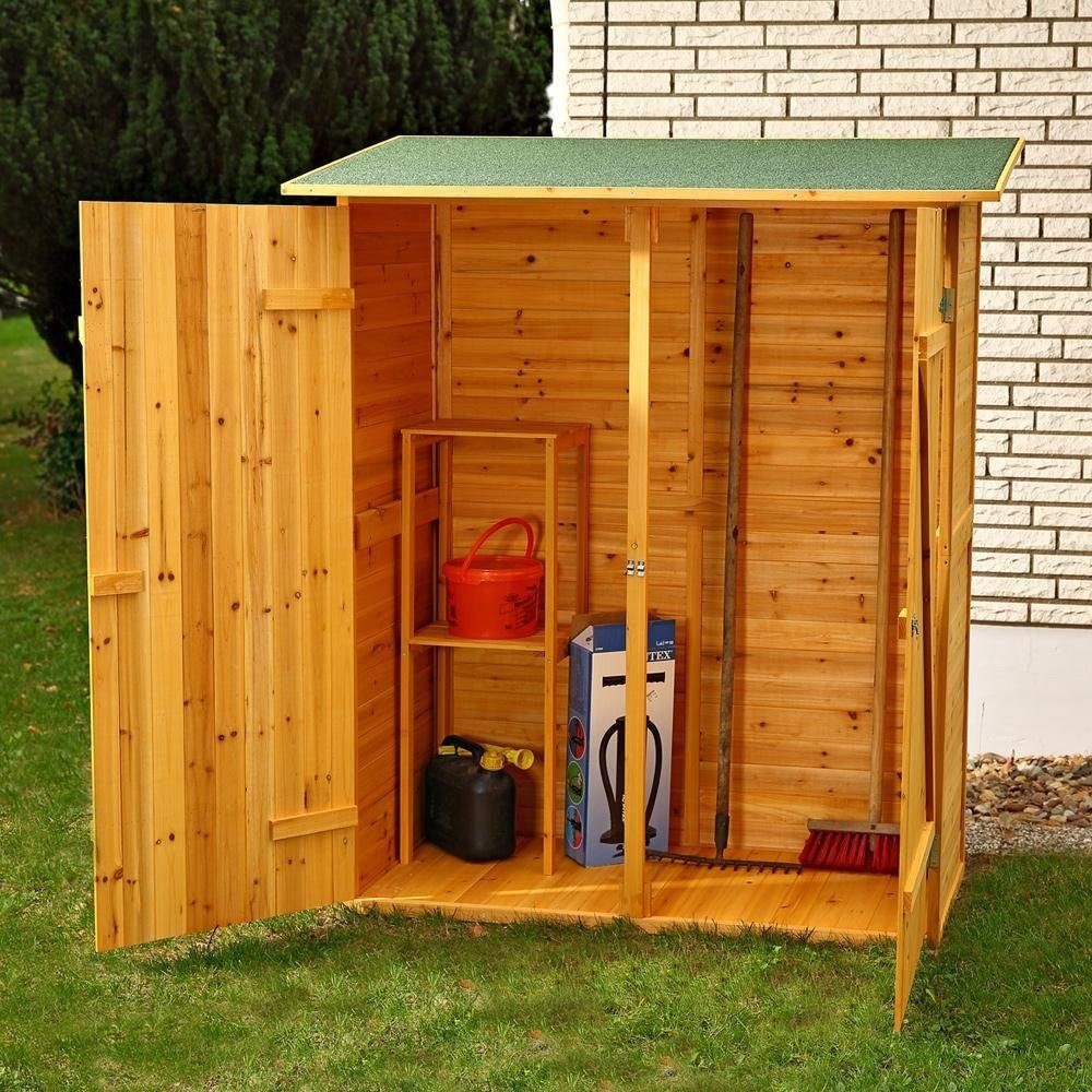 Melko Gerätehaus Gartenhaus Gartenschrank Geräteschuppen Holz günstig online kaufen