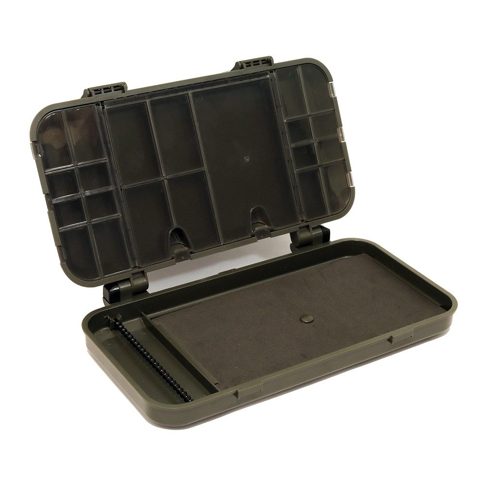 Angelkoffer Sonik Lokbox Compact Rig Box 24.5x13x4cm - Vorfachbox