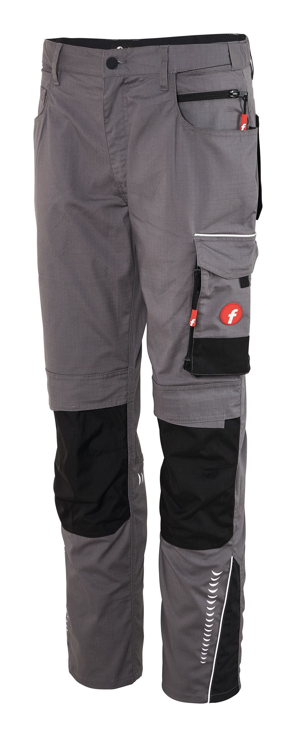 fortis Arbeitsbundhose Herren-Bundhose Performance grau/schwarz