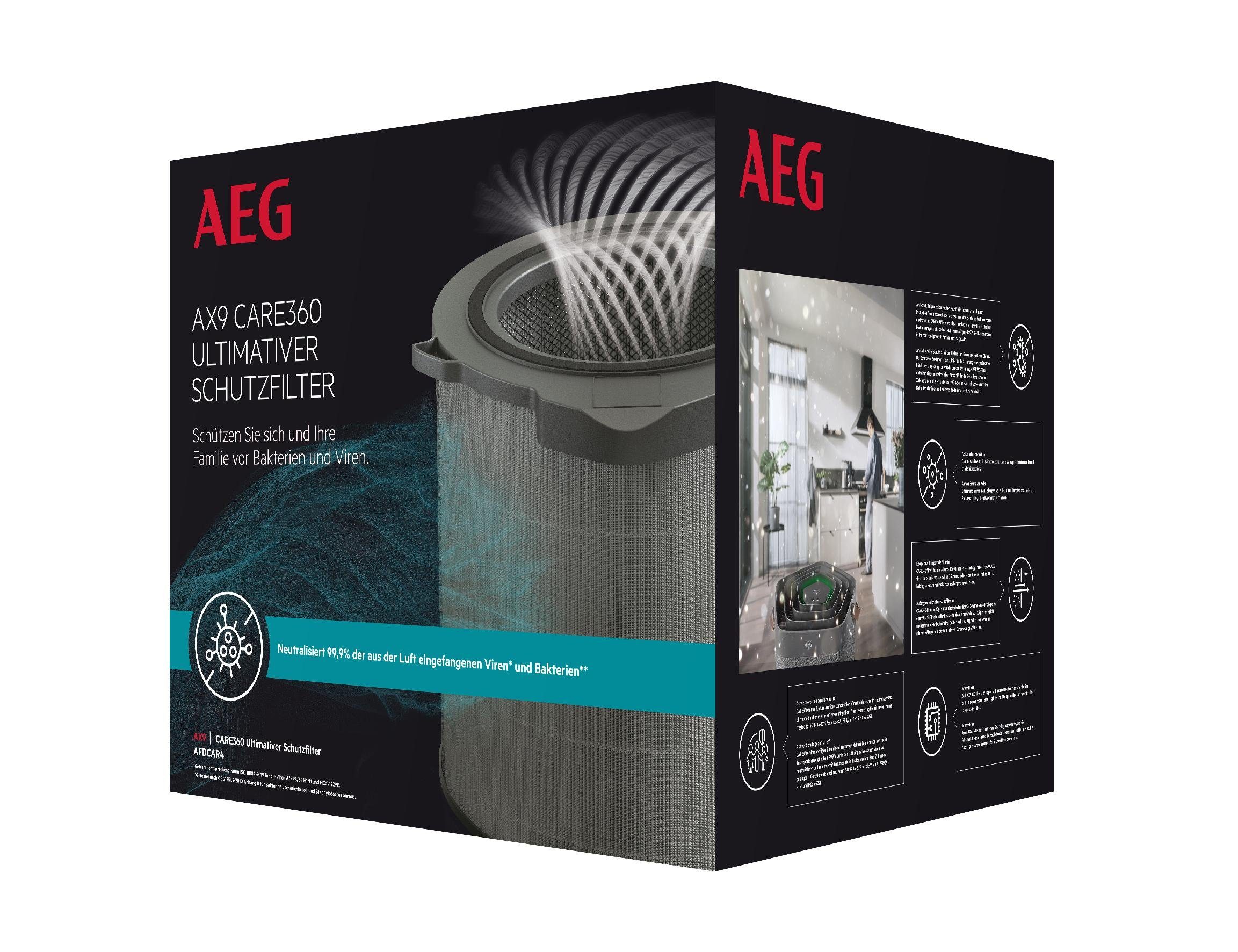 AEG Ersatzfilter AFDCAR4, Viren, Bakterien, Feinstaub-Filtration, günstig online kaufen