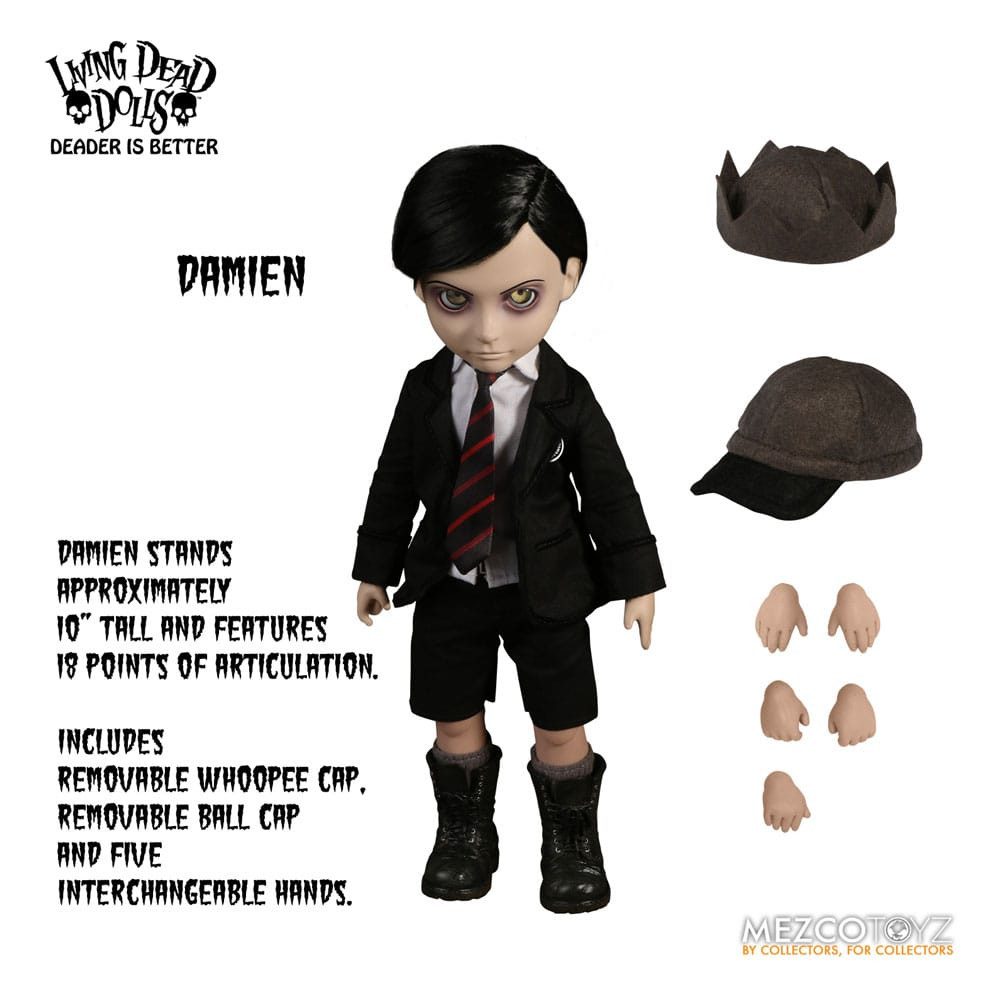 MEZCO Sammelfigur The Return of The Living Dead Dolls Damien 10 Inch Doll Puppe