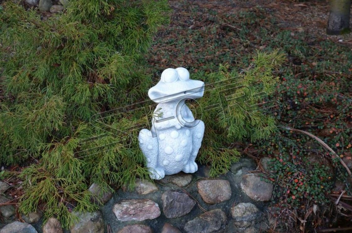 JVmoebel Skulptur Garten Dekoration Frosch Terrasse Stein Figuren Figur Deko Statue