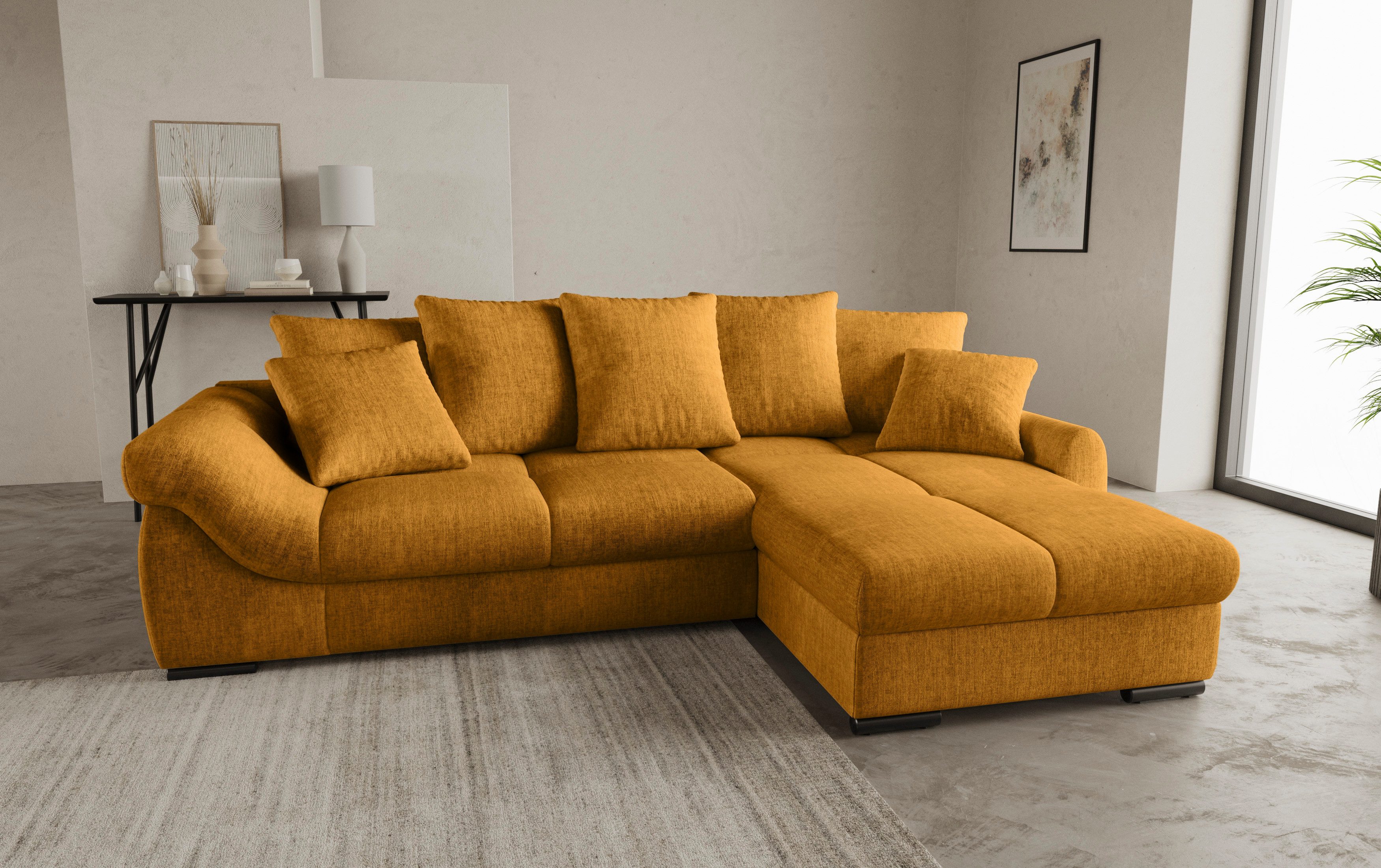 Mr. Couch Ecksofa Livorno L-Form, inkl. günstig online kaufen
