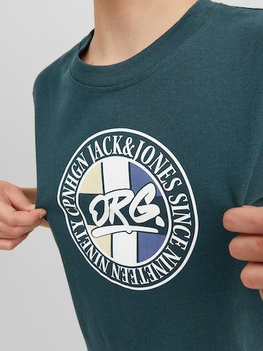 Jack & Jones NECK TEE JNR SS CREW JORARTHUR Print-Shirt Junior SN
