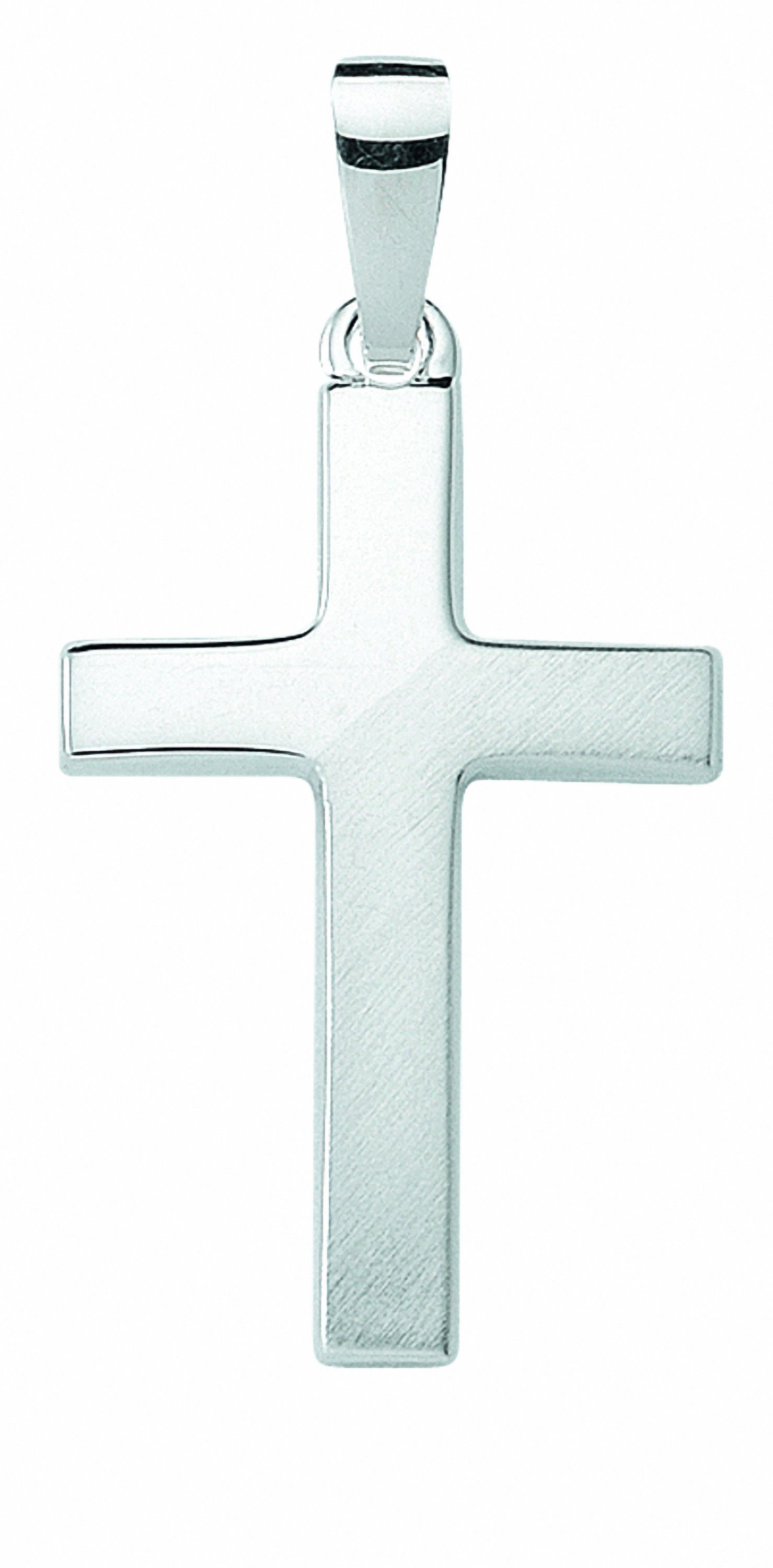 Adelia´s Kettenanhänger 925 Silber Kreuz für Silberschmuck Anhänger, Herren & Damen