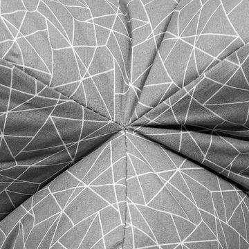 Nackenstützkissen Leseknochen Nackenkissen grau mit Netzmuster 40 x 20 cm, Landwiesen, Füllung: 100% Kugelfaser, entlastet Kopf-, Nacken- und Schulterbereich
