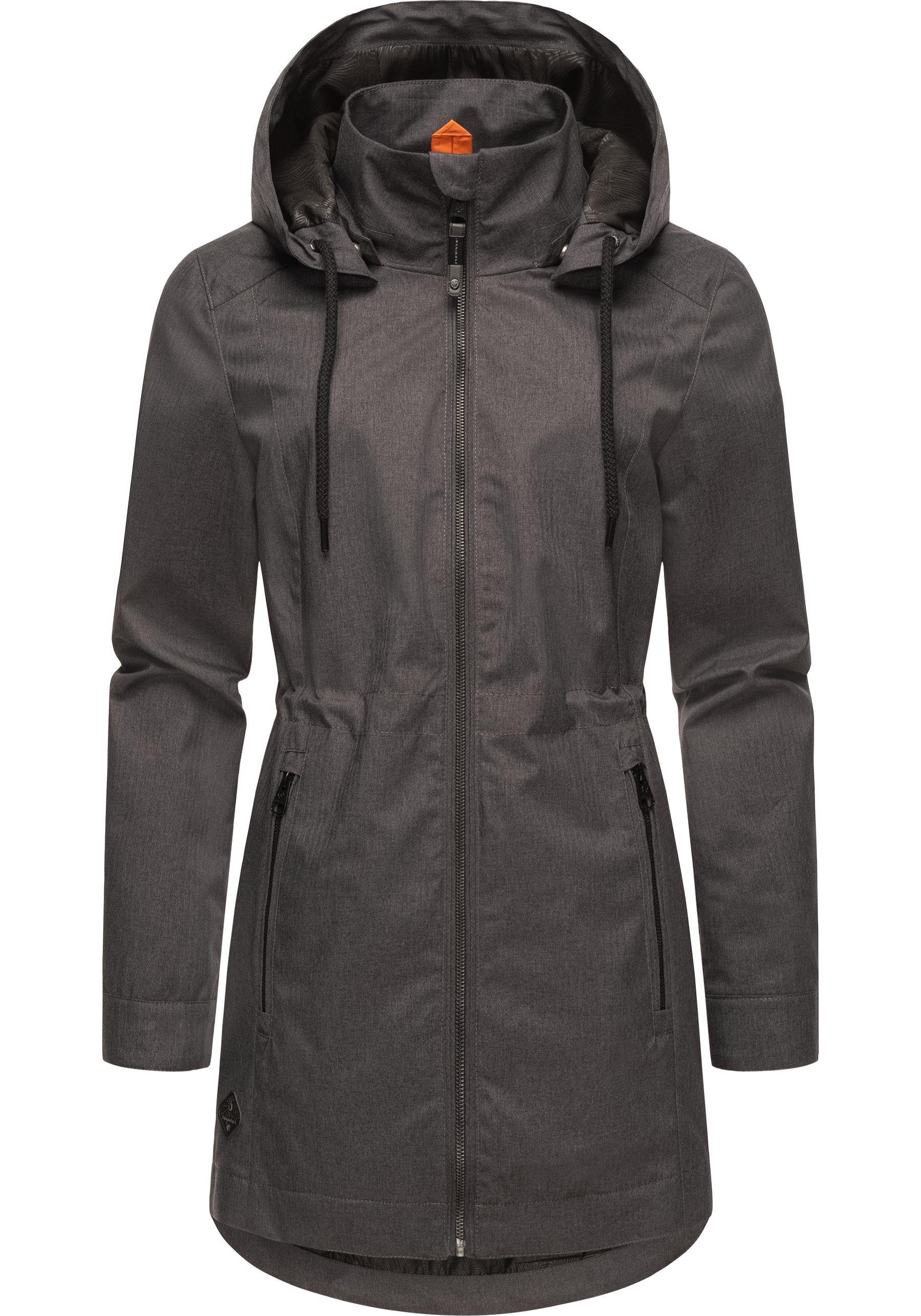 Ragwear Kurzmantel Dakkota II Wasserdichter Outdoormantel günstig online kaufen