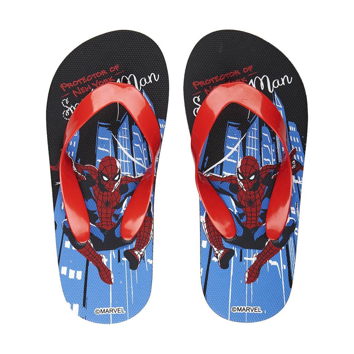 MARVEL Marvel Spiderman Flip Flops Kinder Sandalen Latschen Gr. 26-33 Zehentrenner