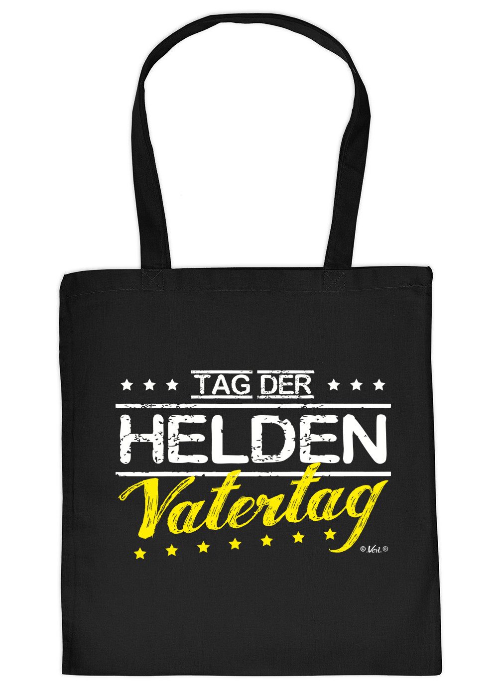 Tragetasche Geschenktasche Vatertag: Tag der Helden Vatertag - Tragetasche