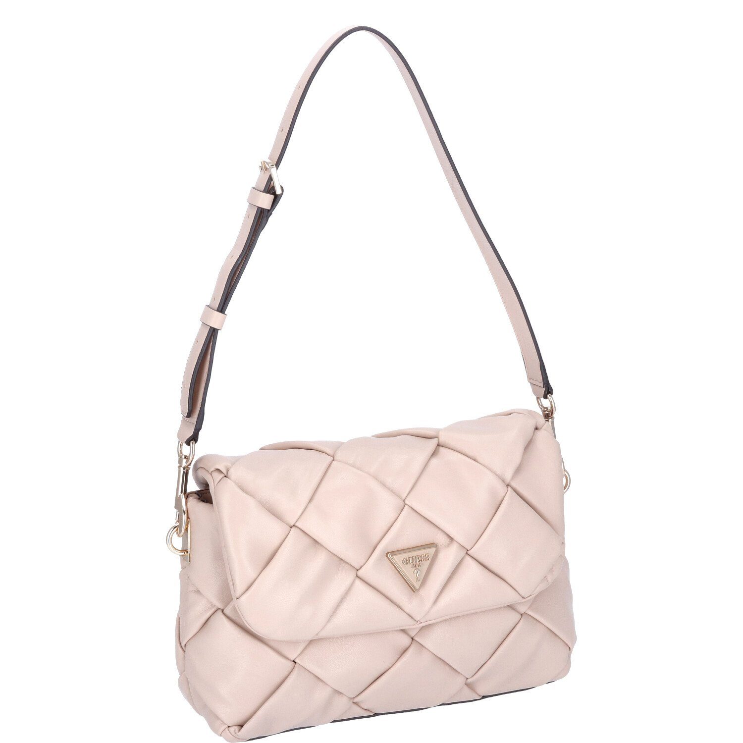 Guess Umhängetasche GUESS Damen Schultertasche Zaina Stone (1, 1-tlg., 1)