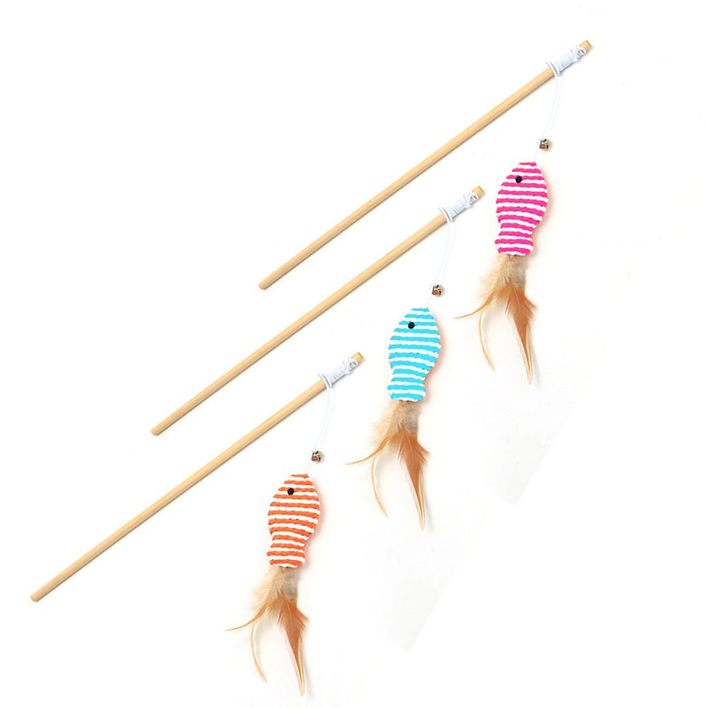 HomeBella Tier-Beschäftigungsspielzeug Katzenspielzeug - K-06, Katzenangel günstig online kaufen