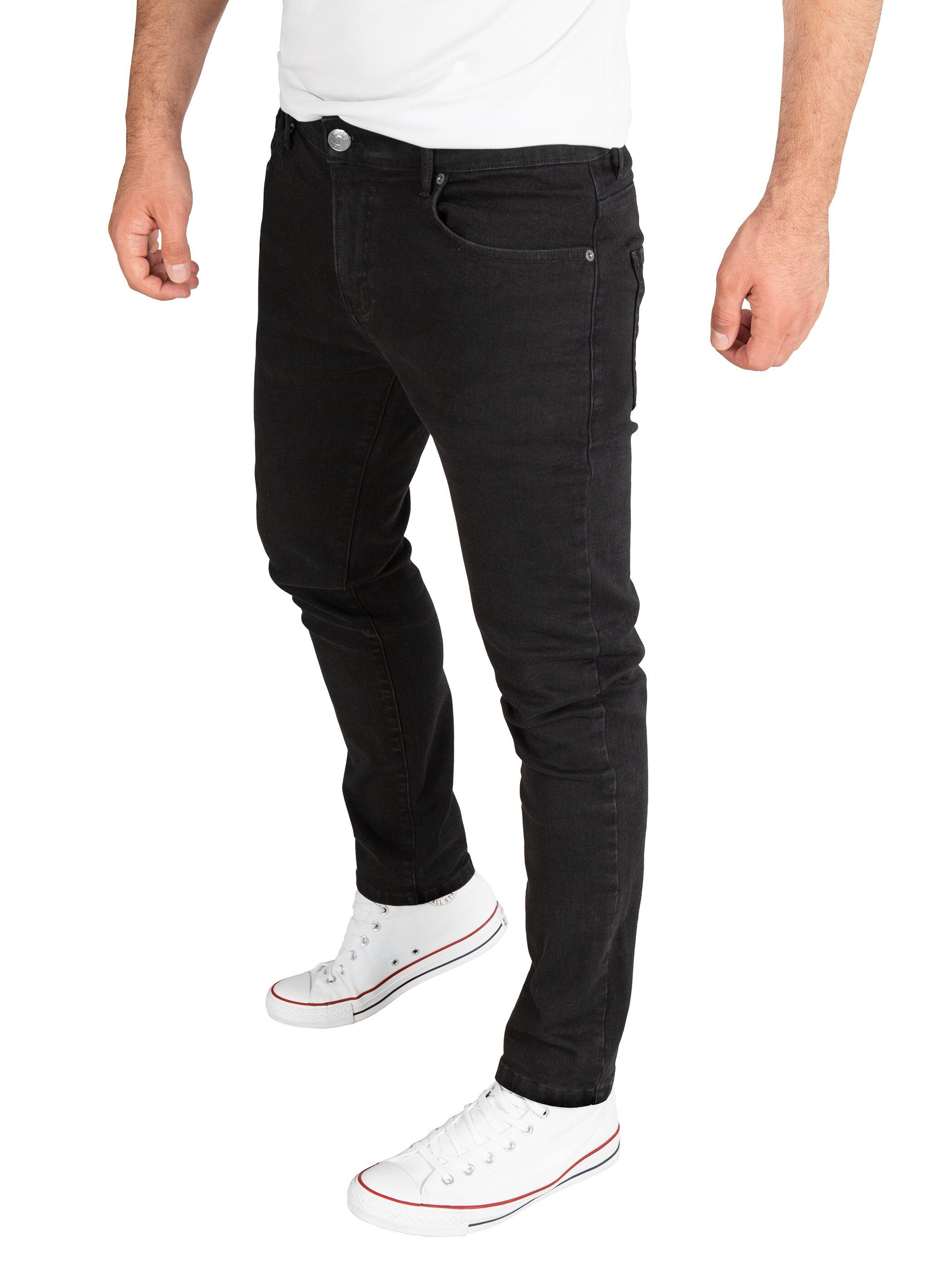Yazubi Slim-fit-Jeans Akon Herren Jeans modernen Slim Fit Jeanshose mit Stretch