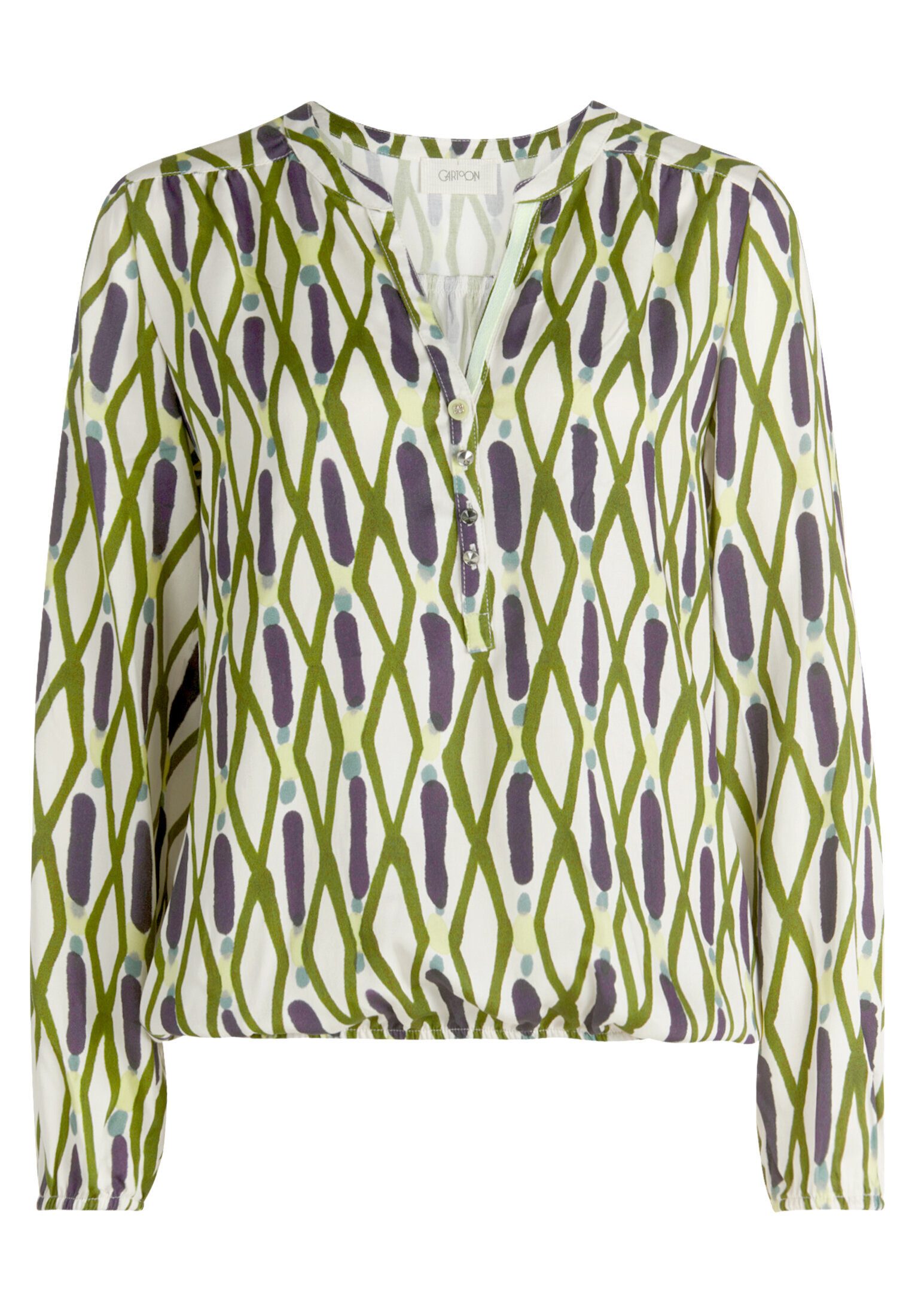 Cartoon Schlupfbluse Damen mit Muster