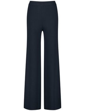 GERRY WEBER Stoffhose Bequeme Strickhose mit weitem Bein